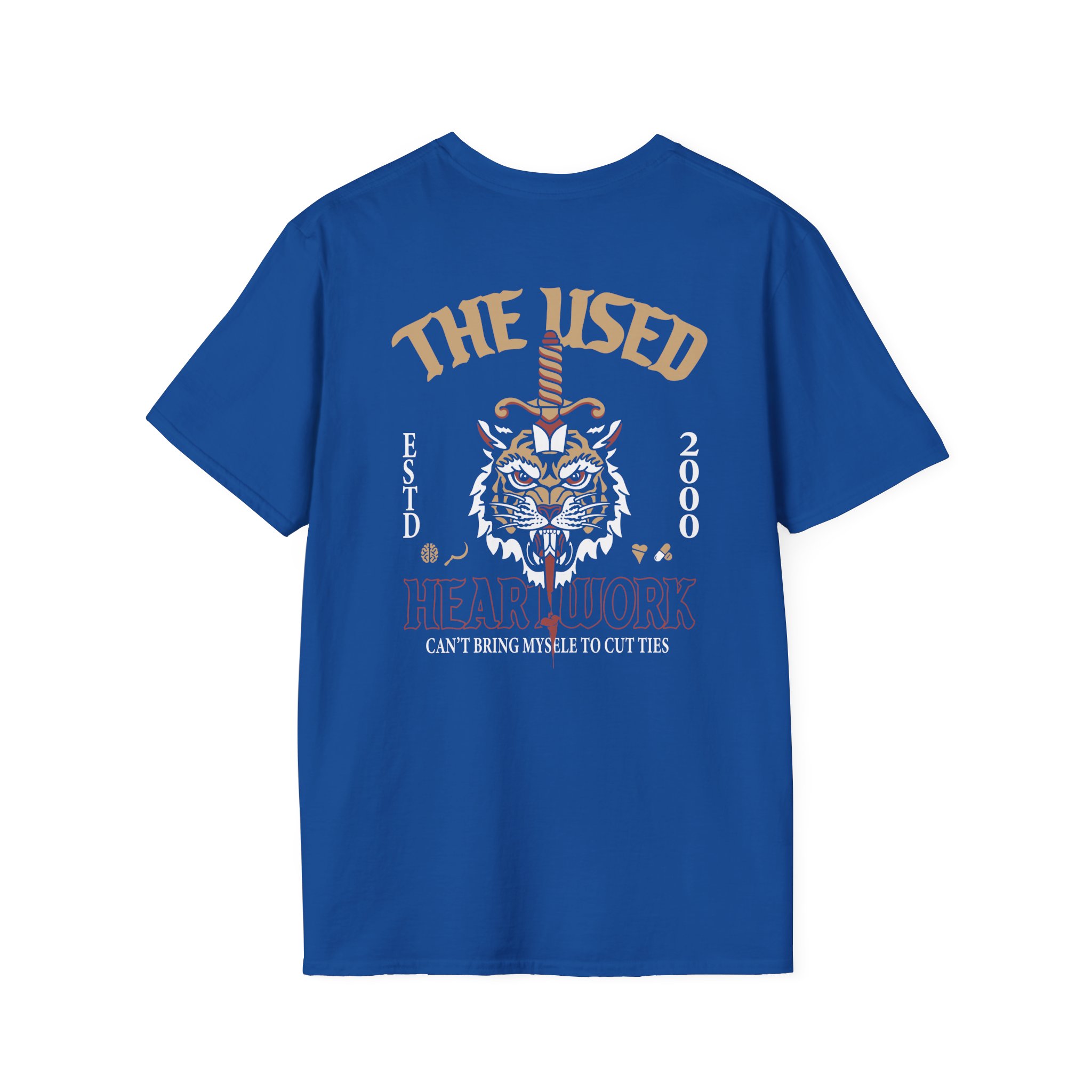 The Used Self Titled 25 Year Unisex Softstyle T-Shirt
