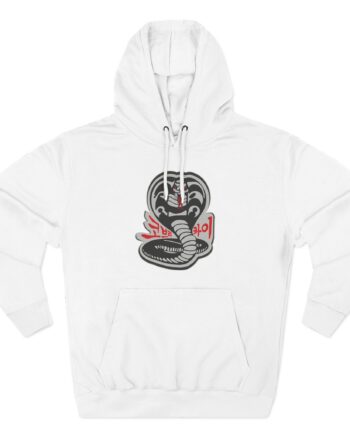 Cobra Kai South Korea Logo Three-Panel Fleece Hoodie