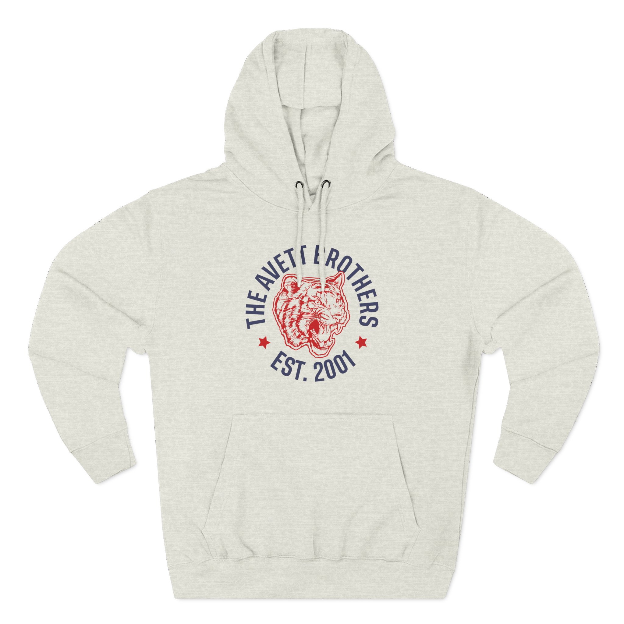 Avett Brothers Tiger Raglan Three-Panel Fleece Hoodie
