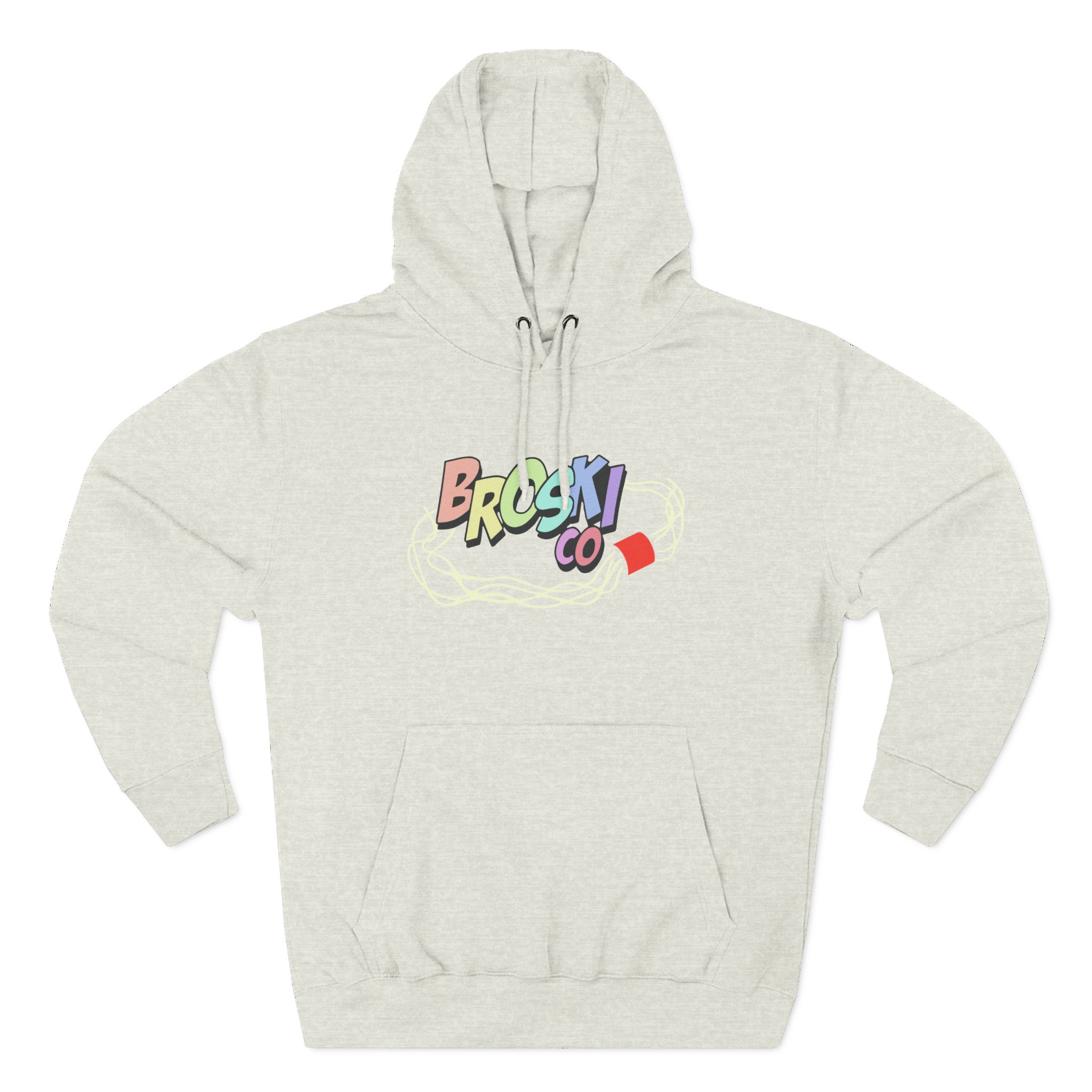 Broski Report Three-Panel Fleece Hoodie