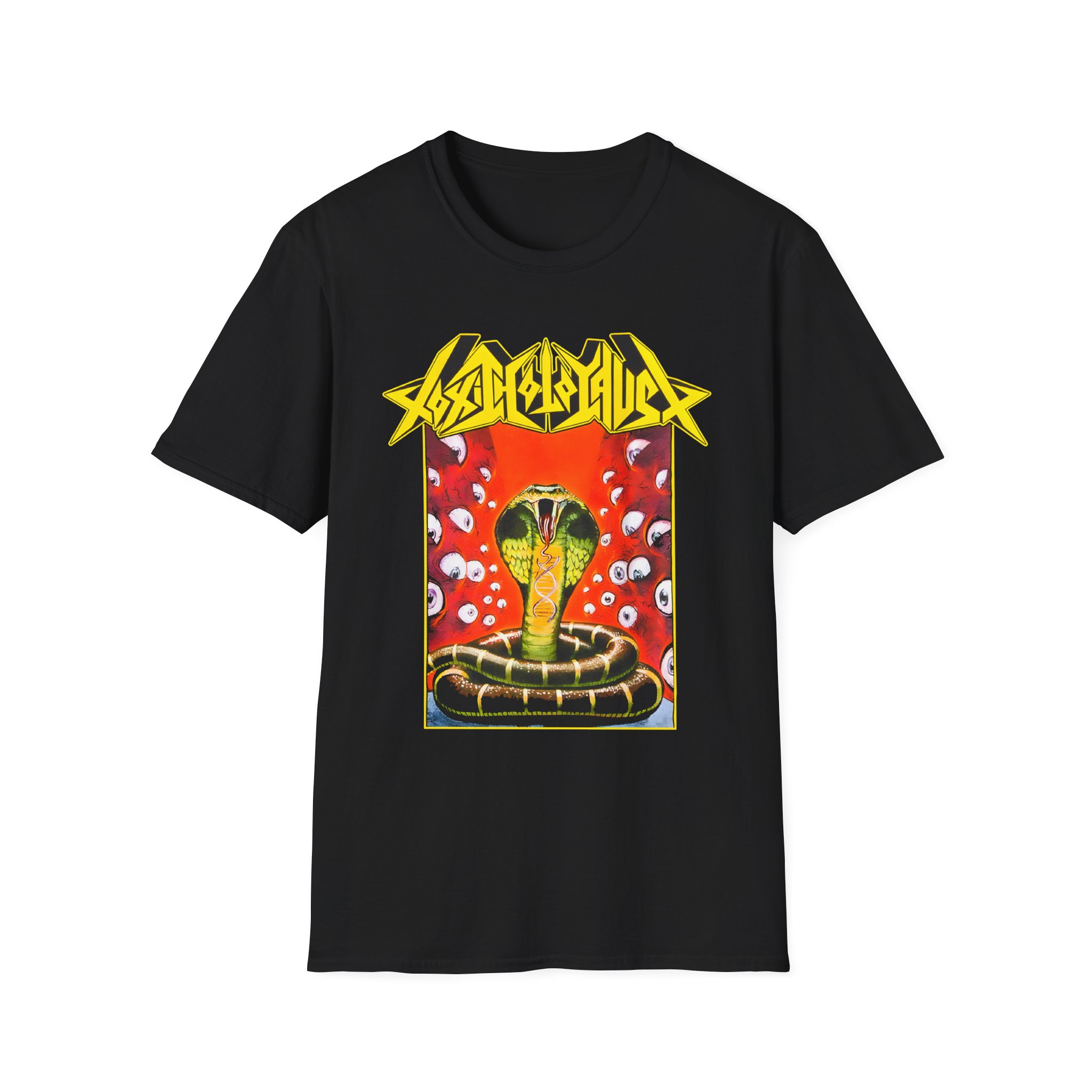 Toxic Holocaust Chemistry of Consciousness Album Art Unisex Softstyle T-Shirt