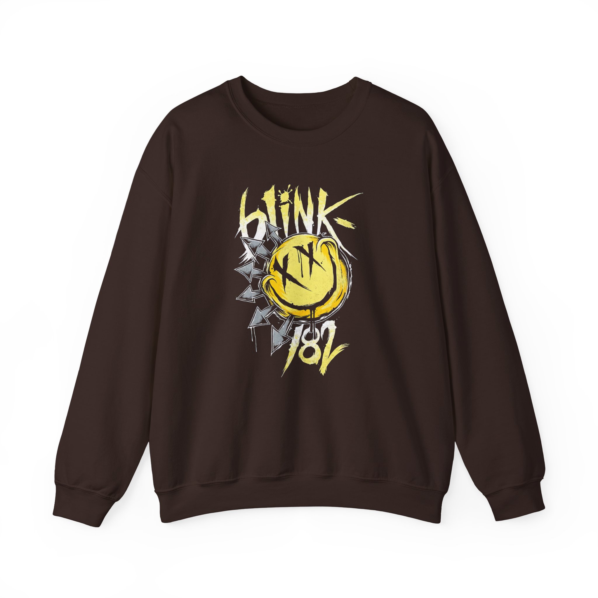 Blink 182 Big Smile Arrows Unisex Heavy Blendâ„¢ Crewneck Sweatshirt