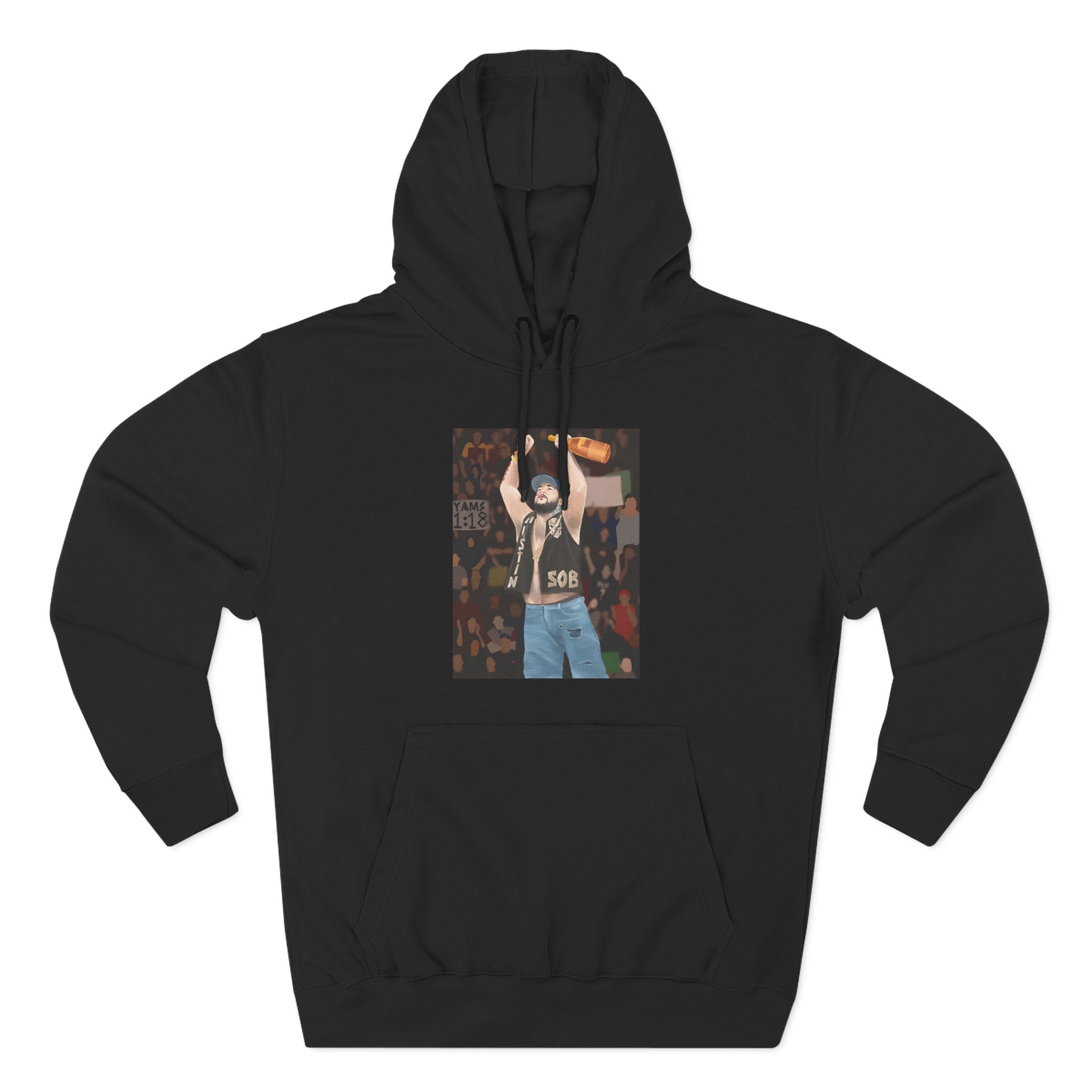 Asap Mob Vlone X Asap Yams Three-Panel Fleece Hoodie