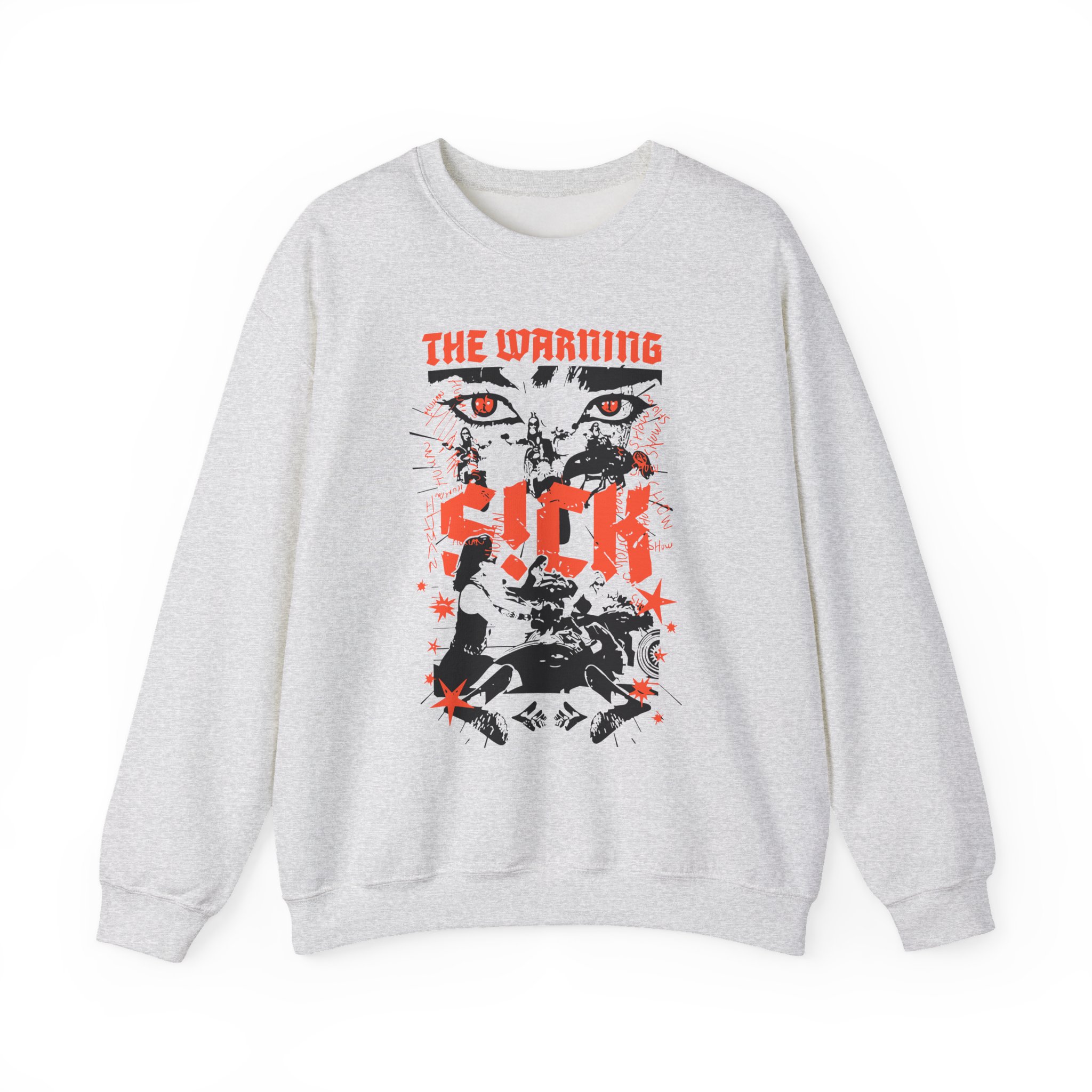 The Warning New S!ck Unisex Heavy Blendâ„¢ Crewneck Sweatshirt