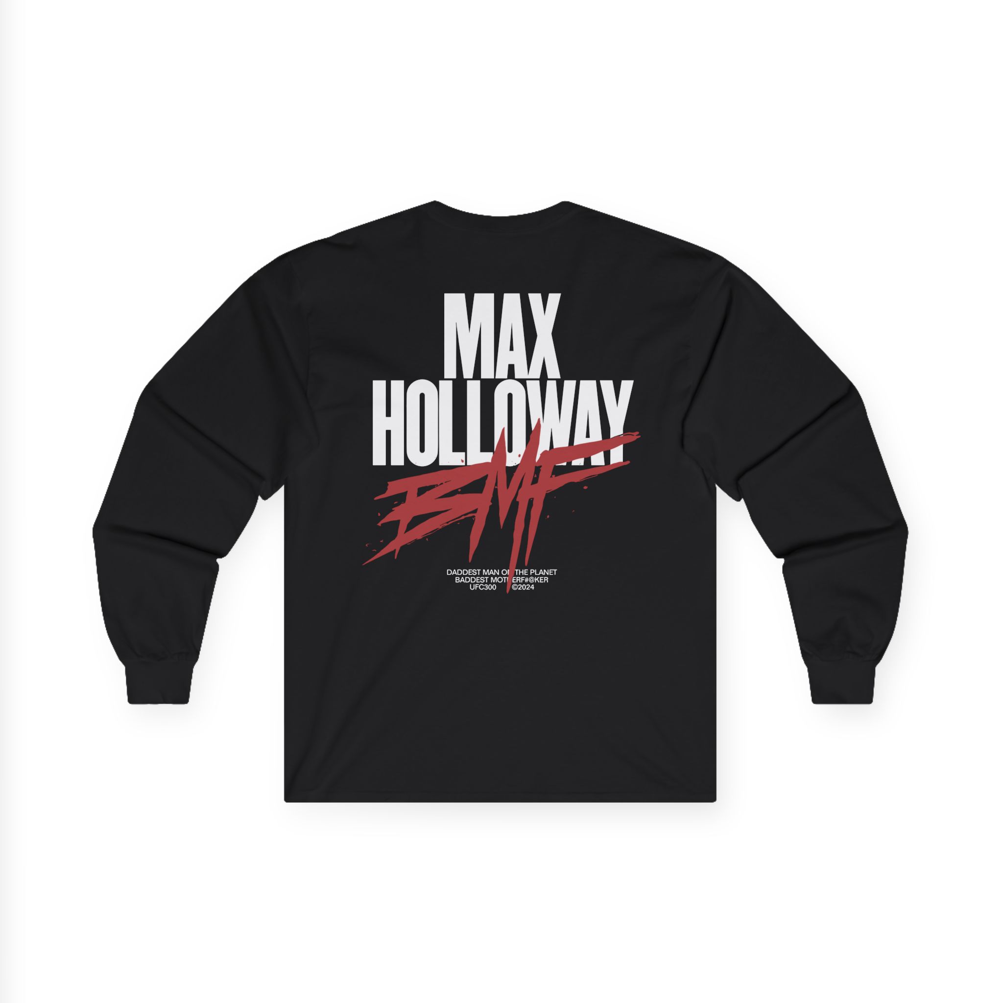Max Holloway Dmp/bmf Cypress Unisex Ultra Cotton Long Sleeve Tee