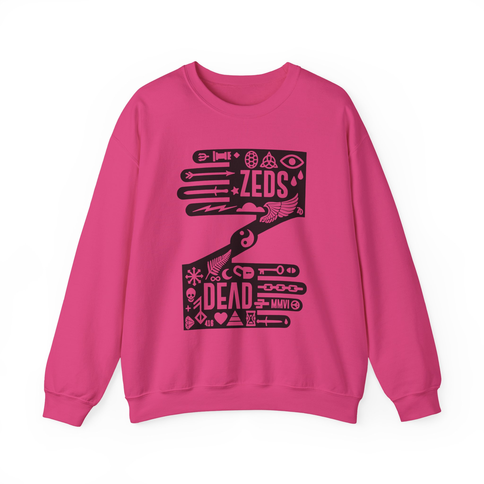 Zeds Dead Unisex Heavy Blendâ„¢ Crewneck Sweatshirt