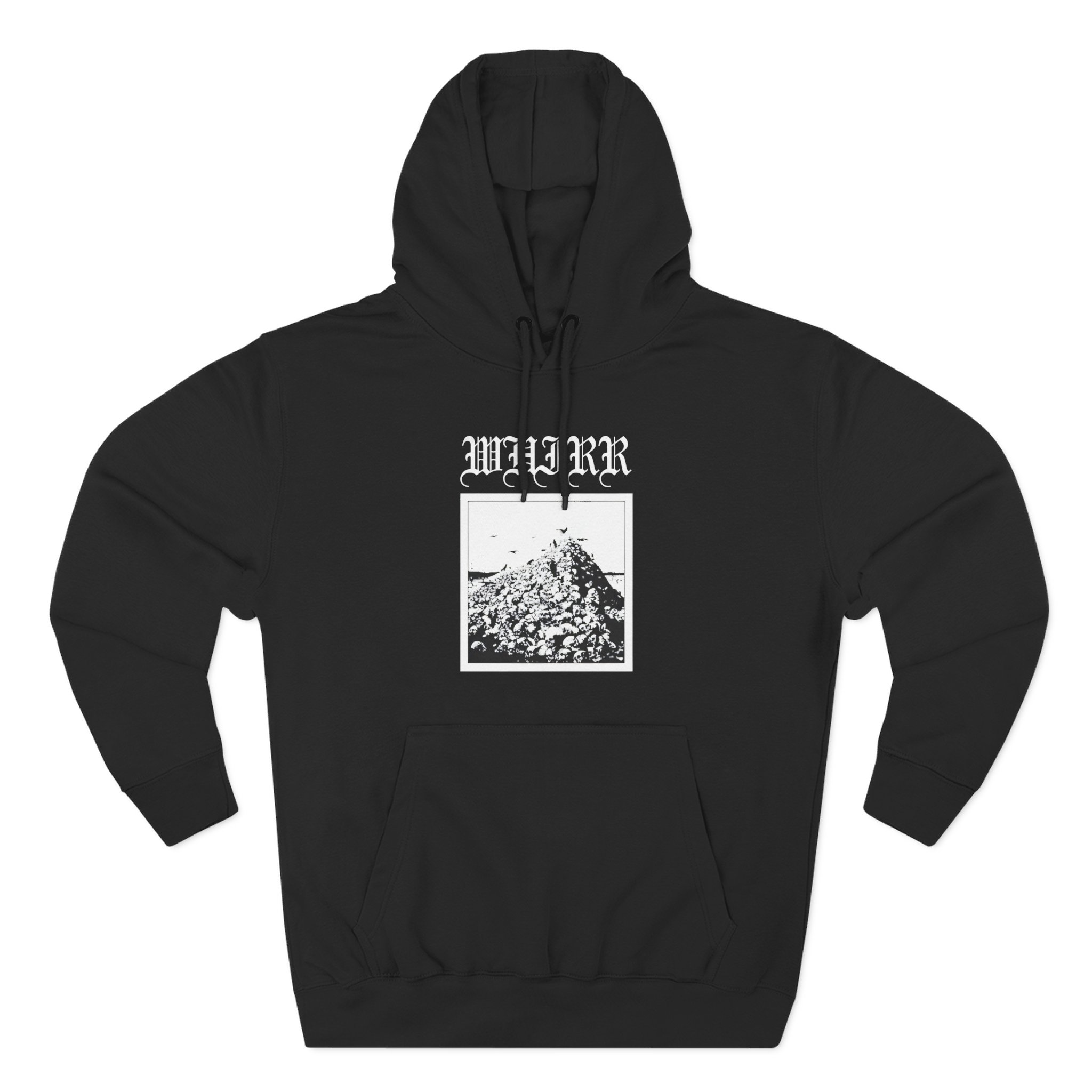 Whirr Death Three-Panel Fleece Hoodie