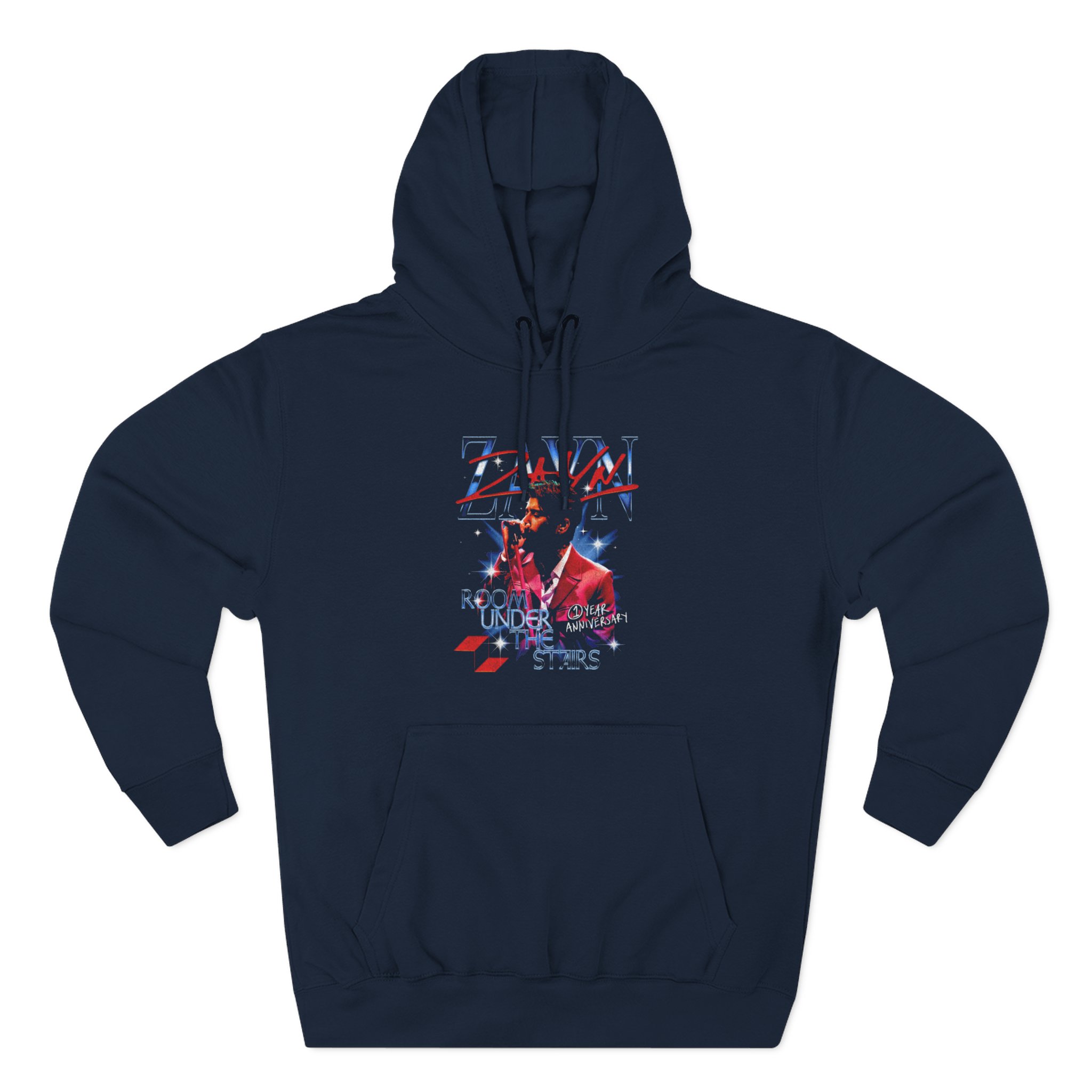 Zayn Malik Room Under the Stairs Anniversary Three-Panel Fleece Hoodie