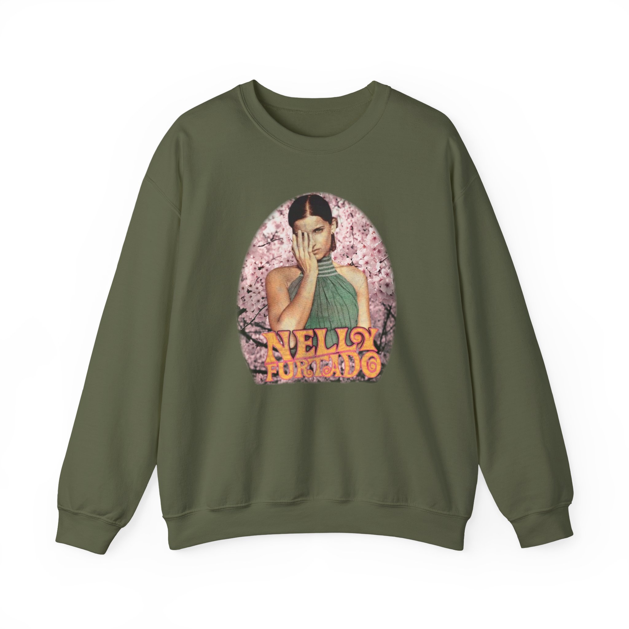 Nelly Furtado Unisex Heavy Blend Crewneck Sweatshirt