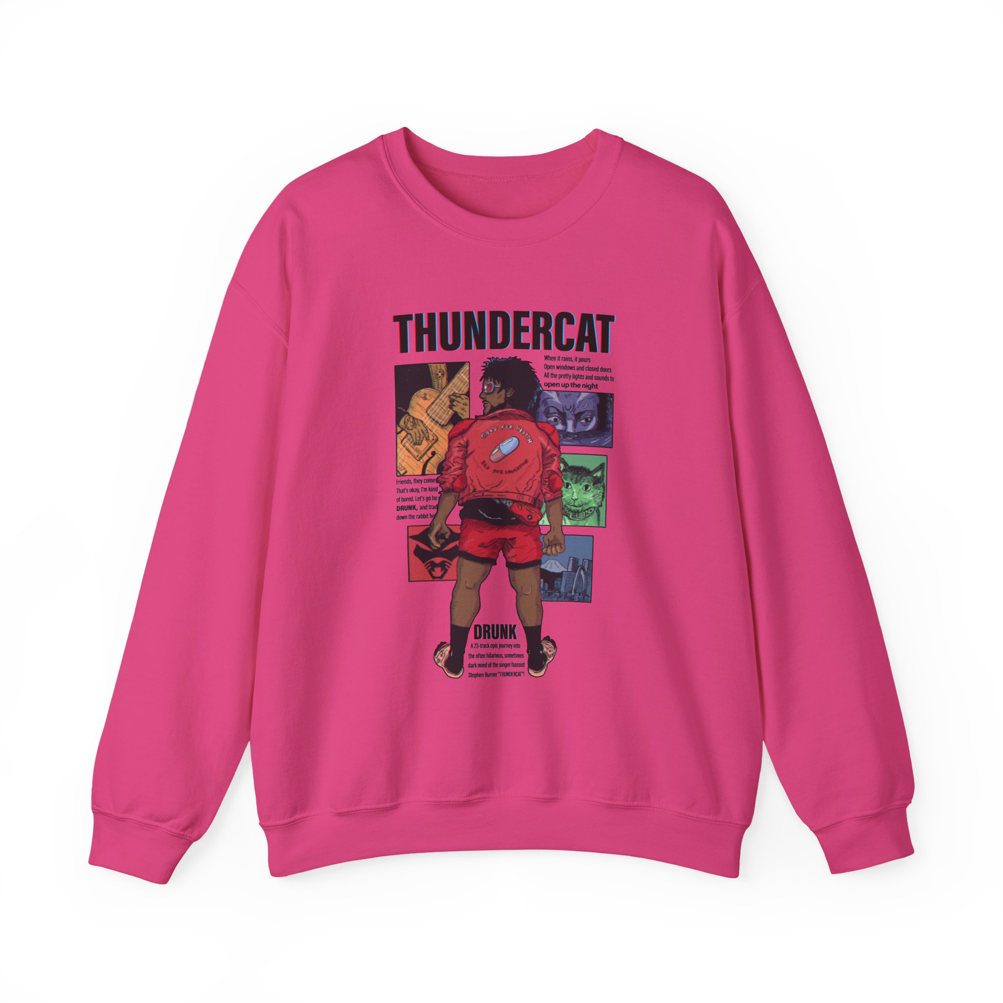 Thundercat Manga Unisex Heavy Blendâ„¢ Crewneck Sweatshirt