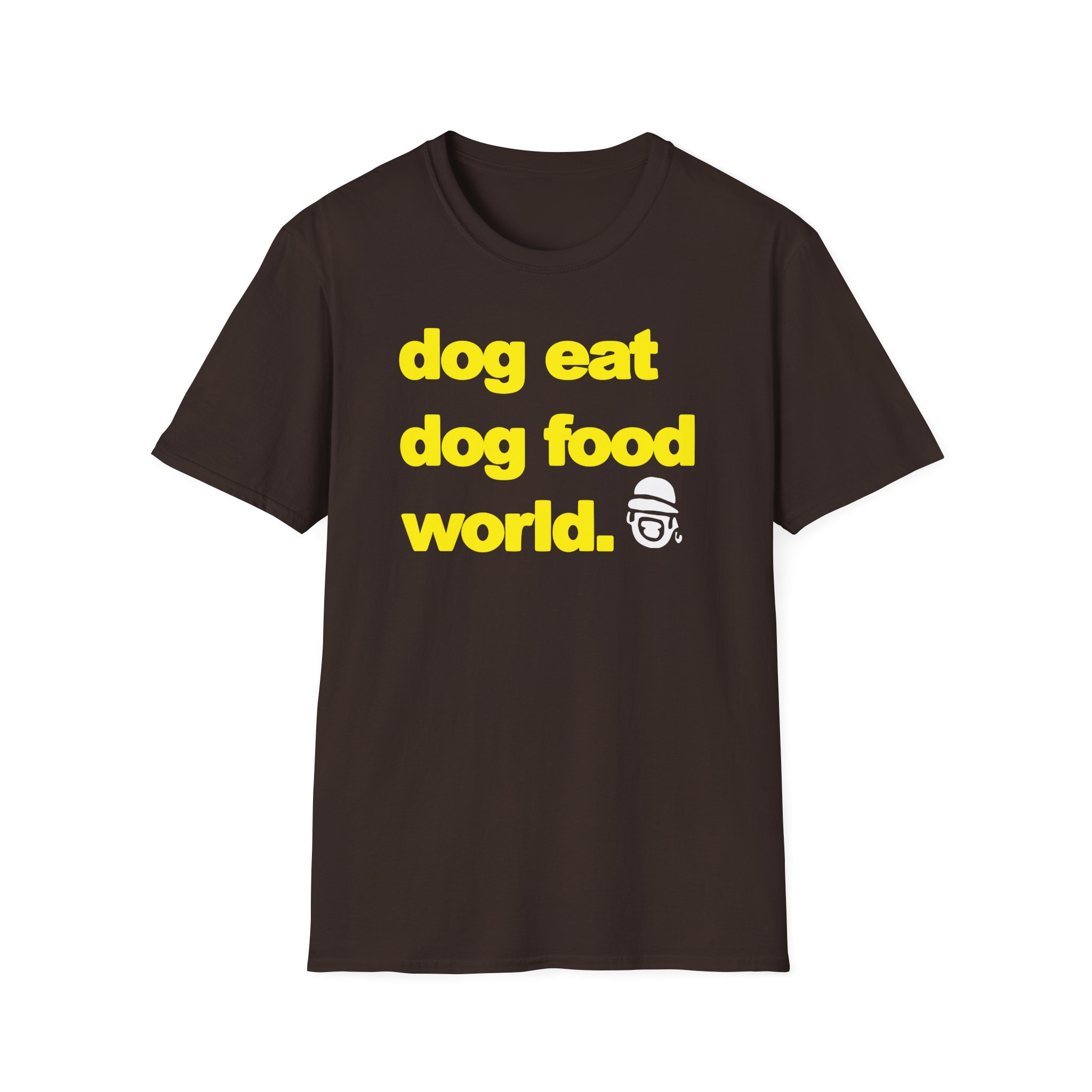 Dog Eat Dog Food World Unisex Softstyle T-Shirt
