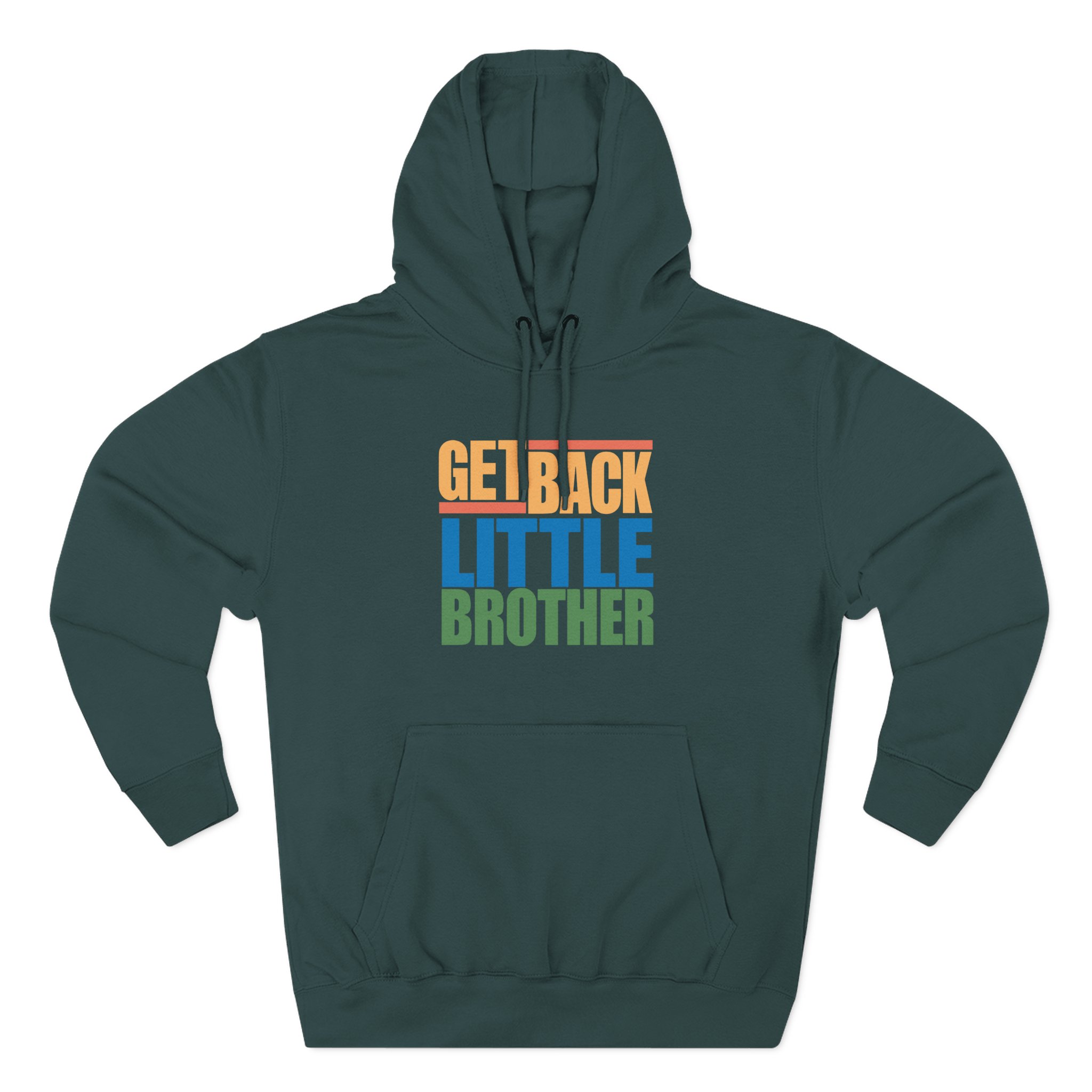 Little Brother Get Back Three-Panel Fleece Hoodie