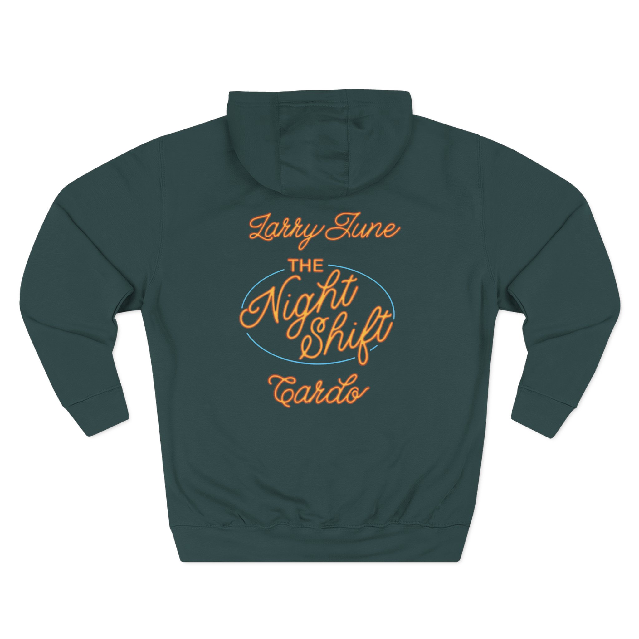 Larry June the Night Shift Neon Three-Panel Fleece Hoodie