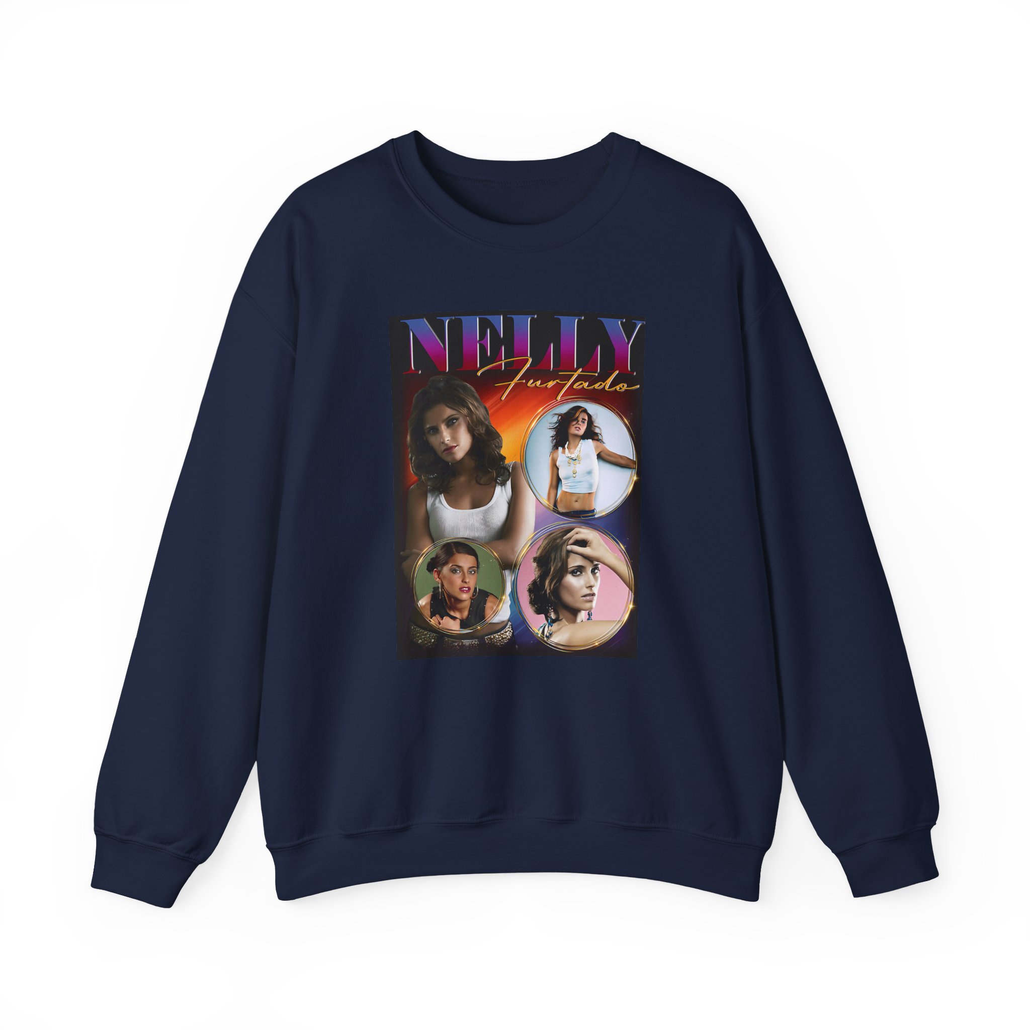 Nelly Furtado Unisex Heavy Blend Crewneck Sweatshirt