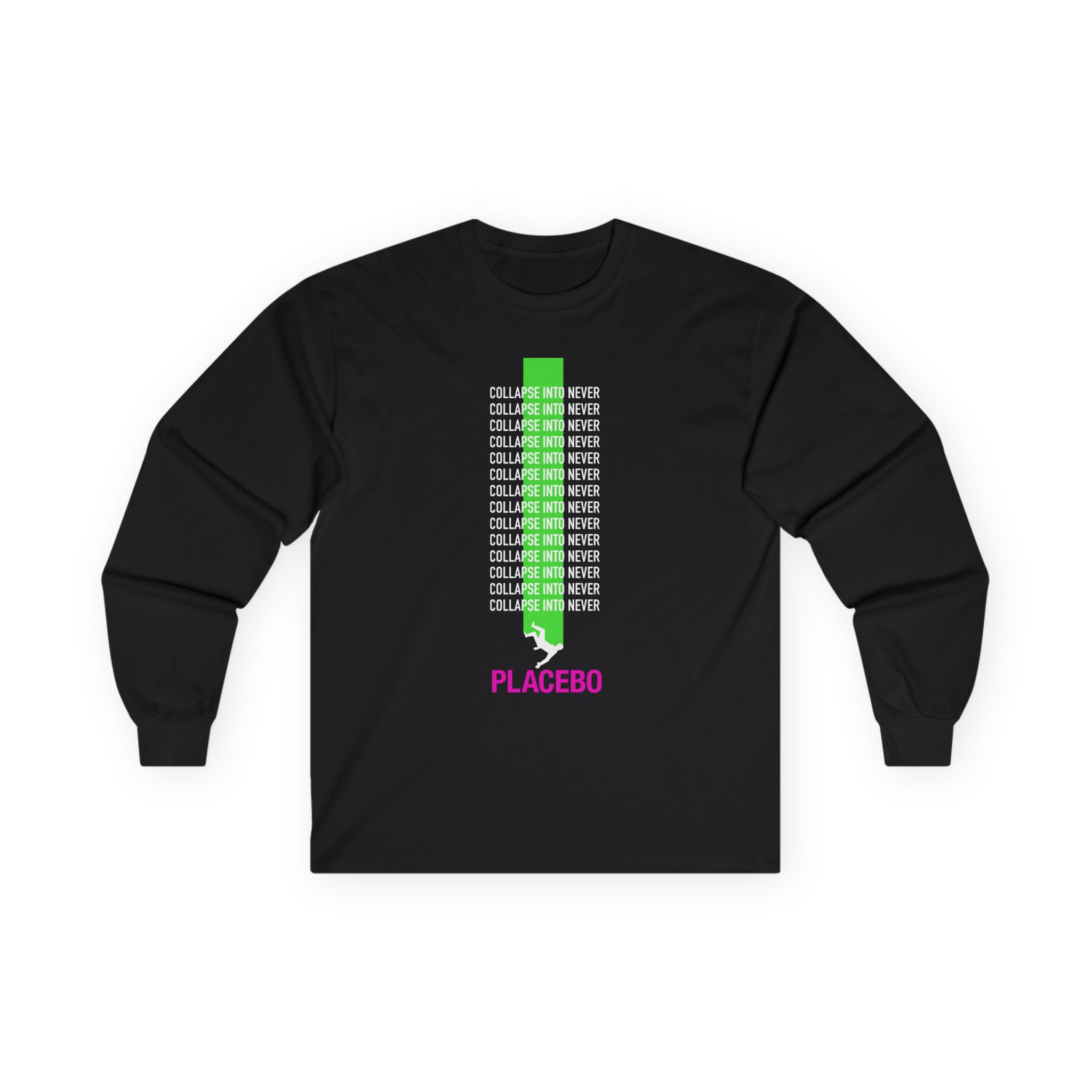 Placebo Collapse Into Never Unisex Ultra Cotton Long Sleeve Tee