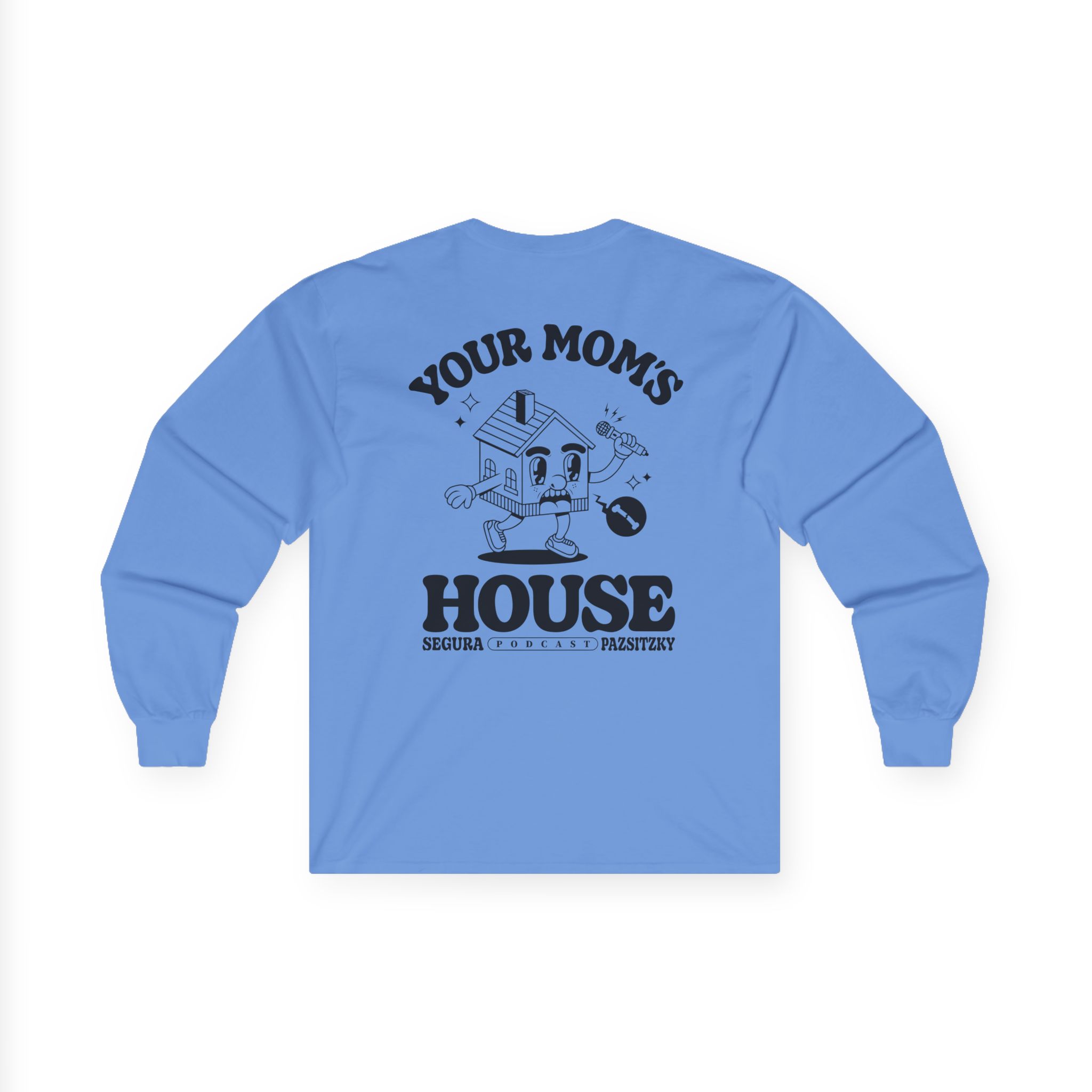 Ymh S/P 2-Sided Unisex Ultra Cotton Long Sleeve Tee