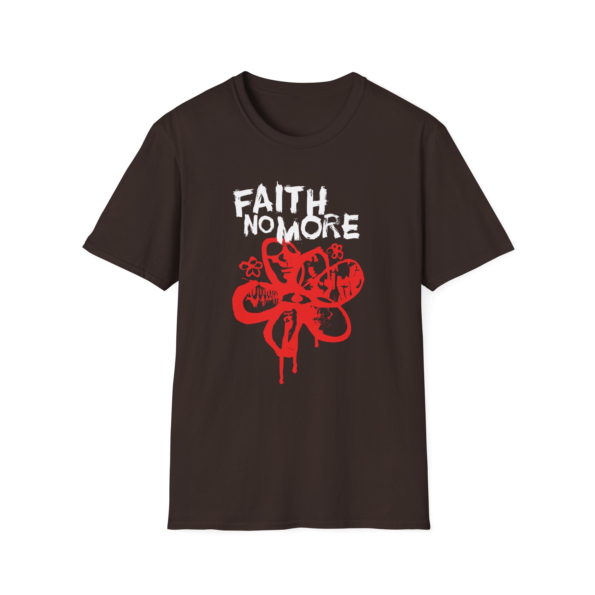 Faith No More Flower Unisex Softstyle T-Shirt