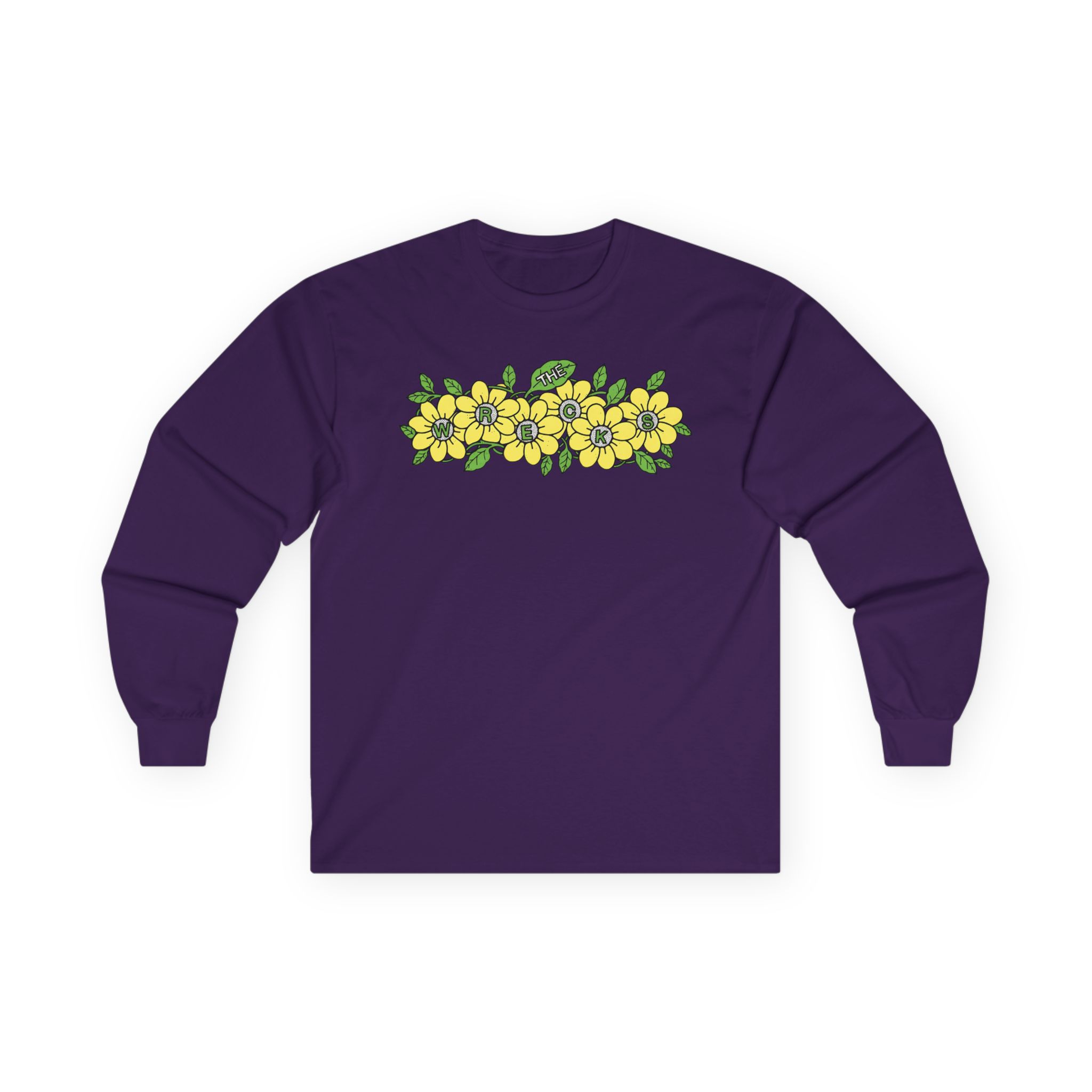 The Wrecks Flower Unisex Ultra Cotton Long Sleeve Tee