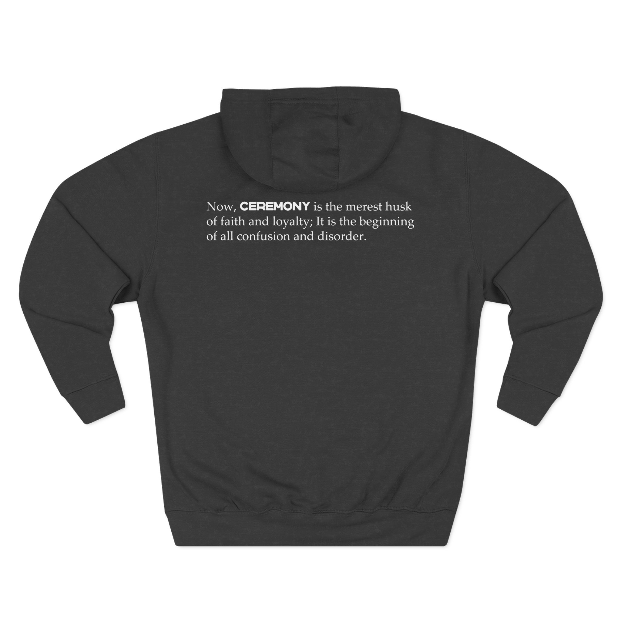 Ceremony Real Bay Three-Panel Fleece Hoodie