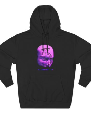 Ho99o9 a Machine of Three-Panel Fleece Hoodie