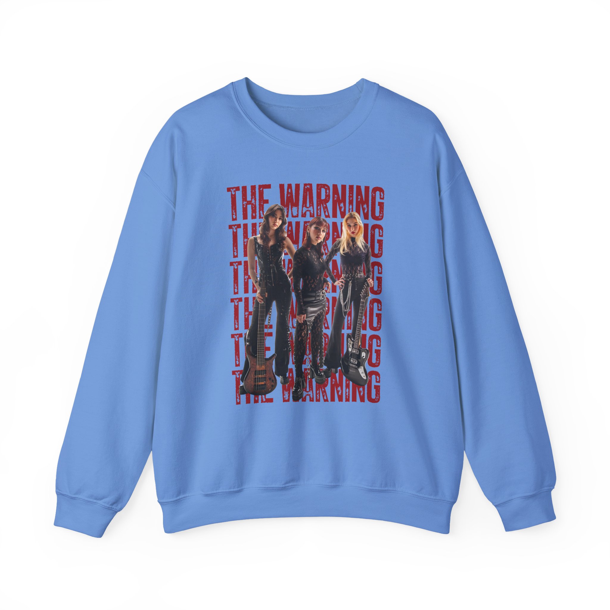 The Warning Stacked Unisex Heavy Blendâ„¢ Crewneck Sweatshirt