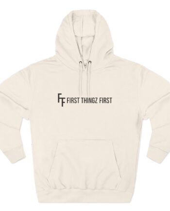 Katie Van Slyke First Thingz First  Three-Panel Fleece Hoodie