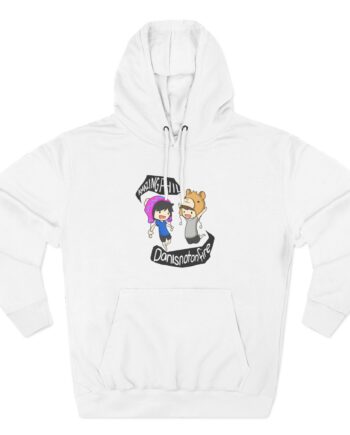Dan and Phil Three-Panel Fleece Hoodie