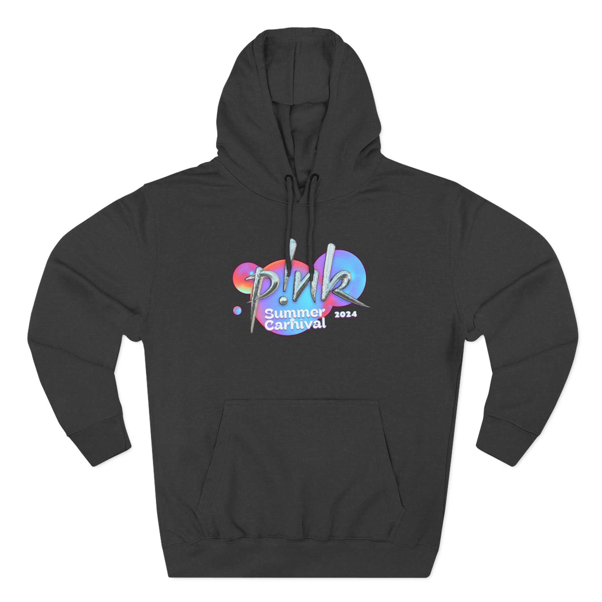 P!nk Split Tie Dye Three-Panel Fleece Hoodie
