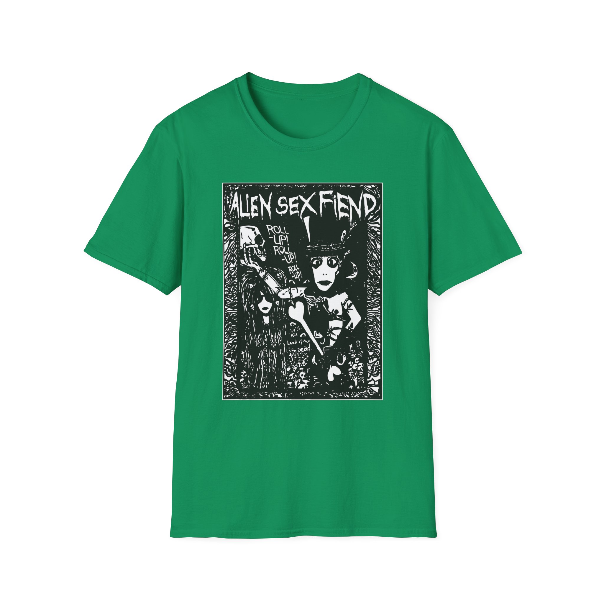 Alien Sex Fiend Land of the Living Dead Unisex Softstyle T-Shirt