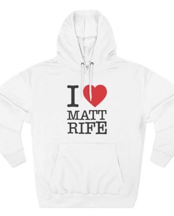 Matt Rife Fan Club Three-Panel Fleece Hoodie
