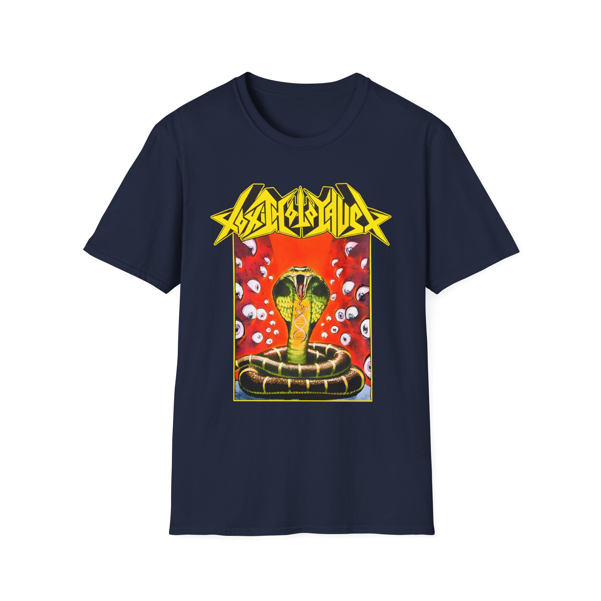 Toxic Holocaust Chemistry of Consciousness Album Art Unisex Softstyle T-Shirt