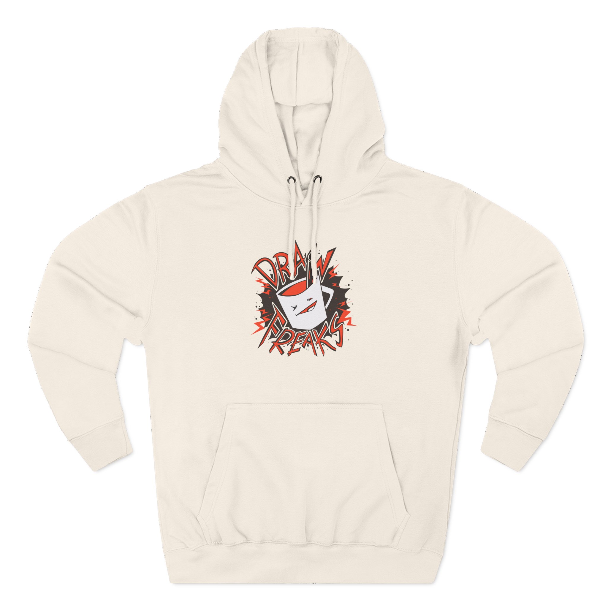 Drawfreaks Baseball Three-Panel Fleece Hoodie