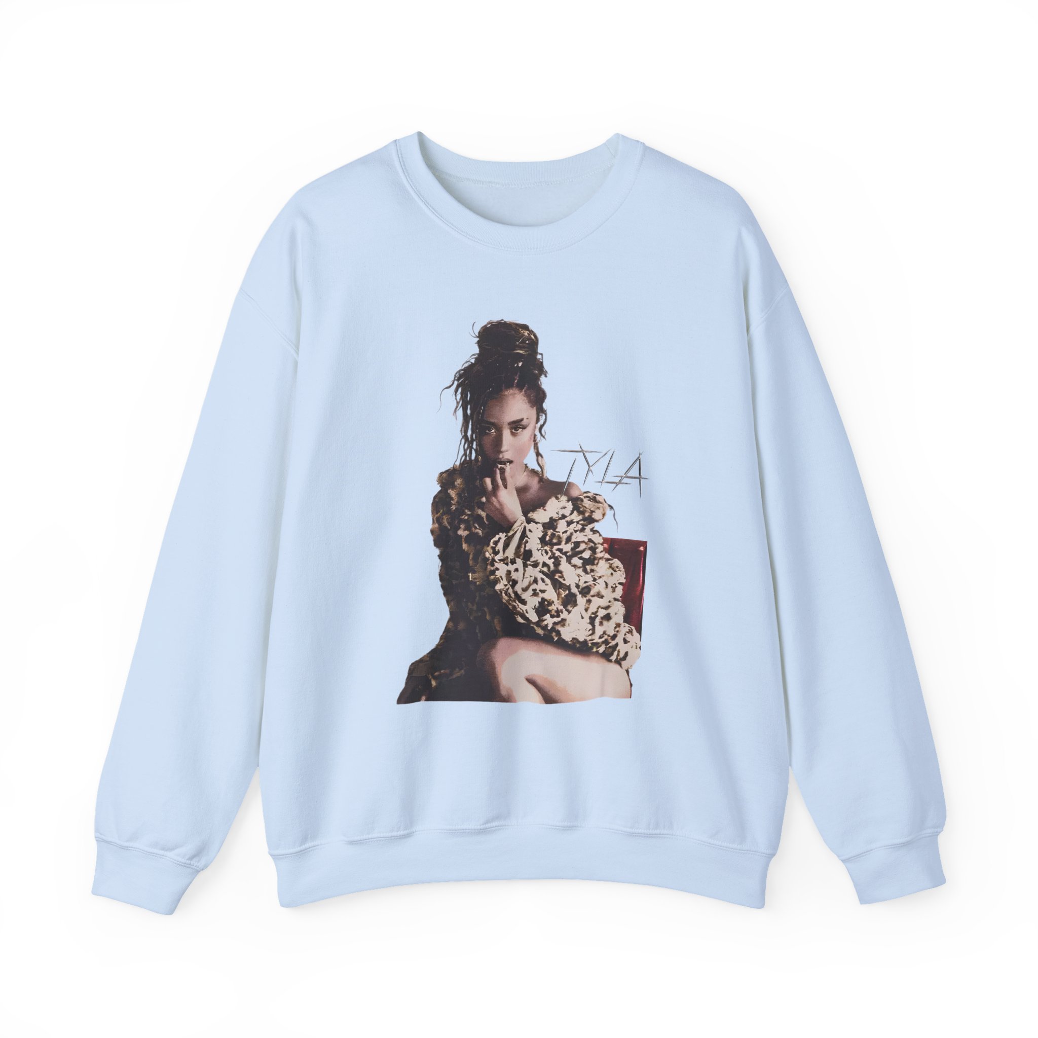 Tyla Sitting Portrait Unisex Heavy Blendâ„¢ Crewneck Sweatshirt