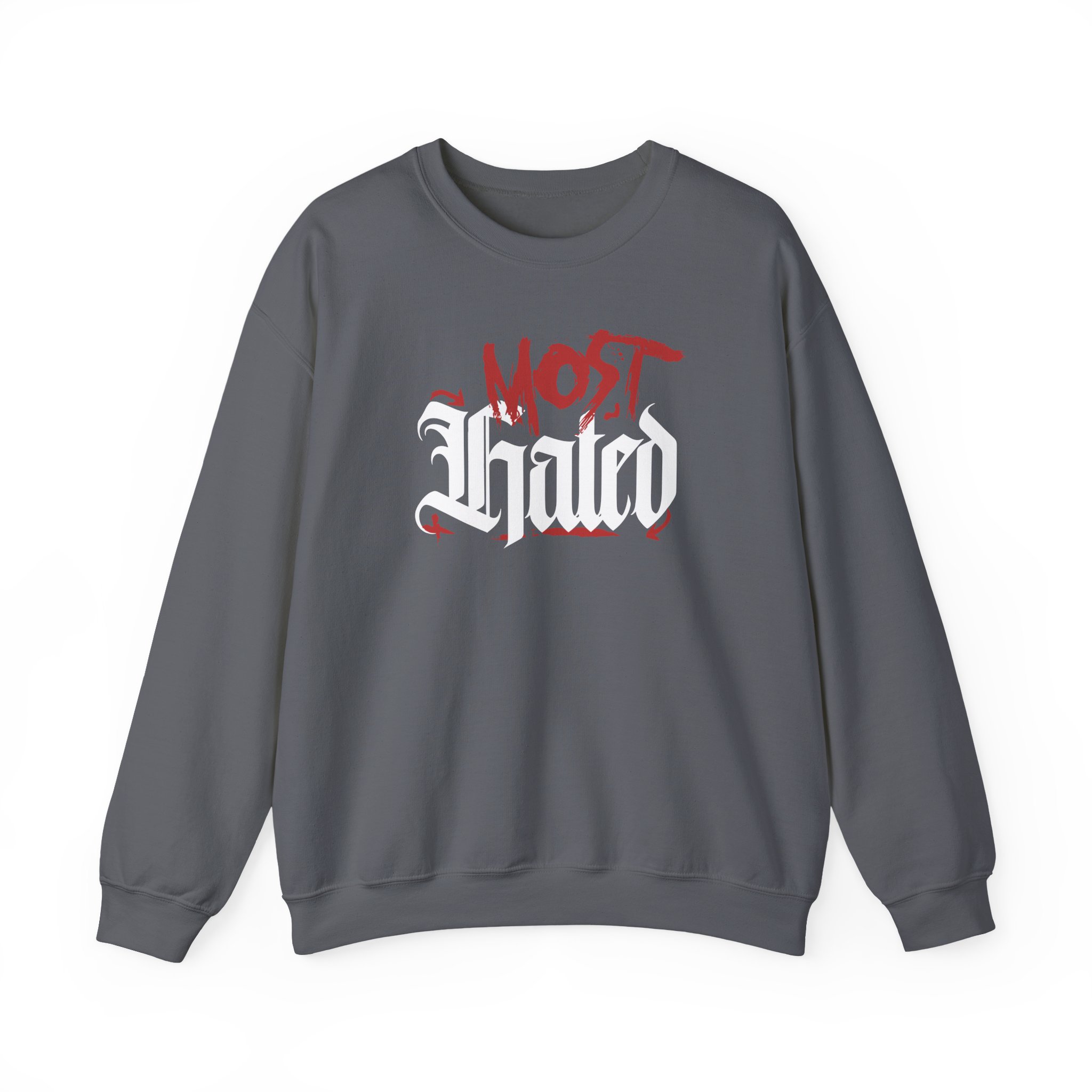 Fredo Bang Most Hated Unisex Heavy Blendâ„¢ Crewneck Sweatshirt
