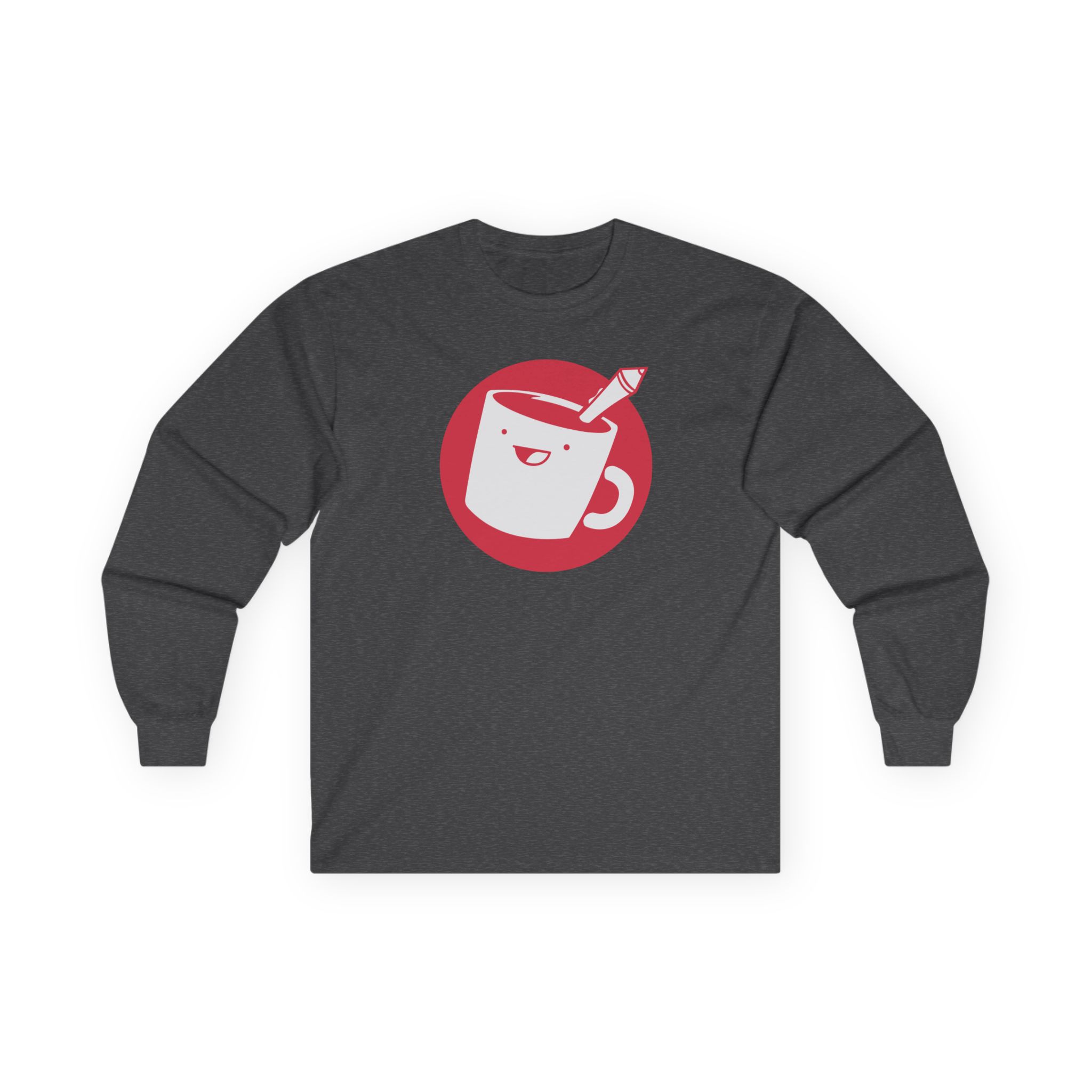 Drawfee Logo Unisex Ultra Cotton Long Sleeve Tee