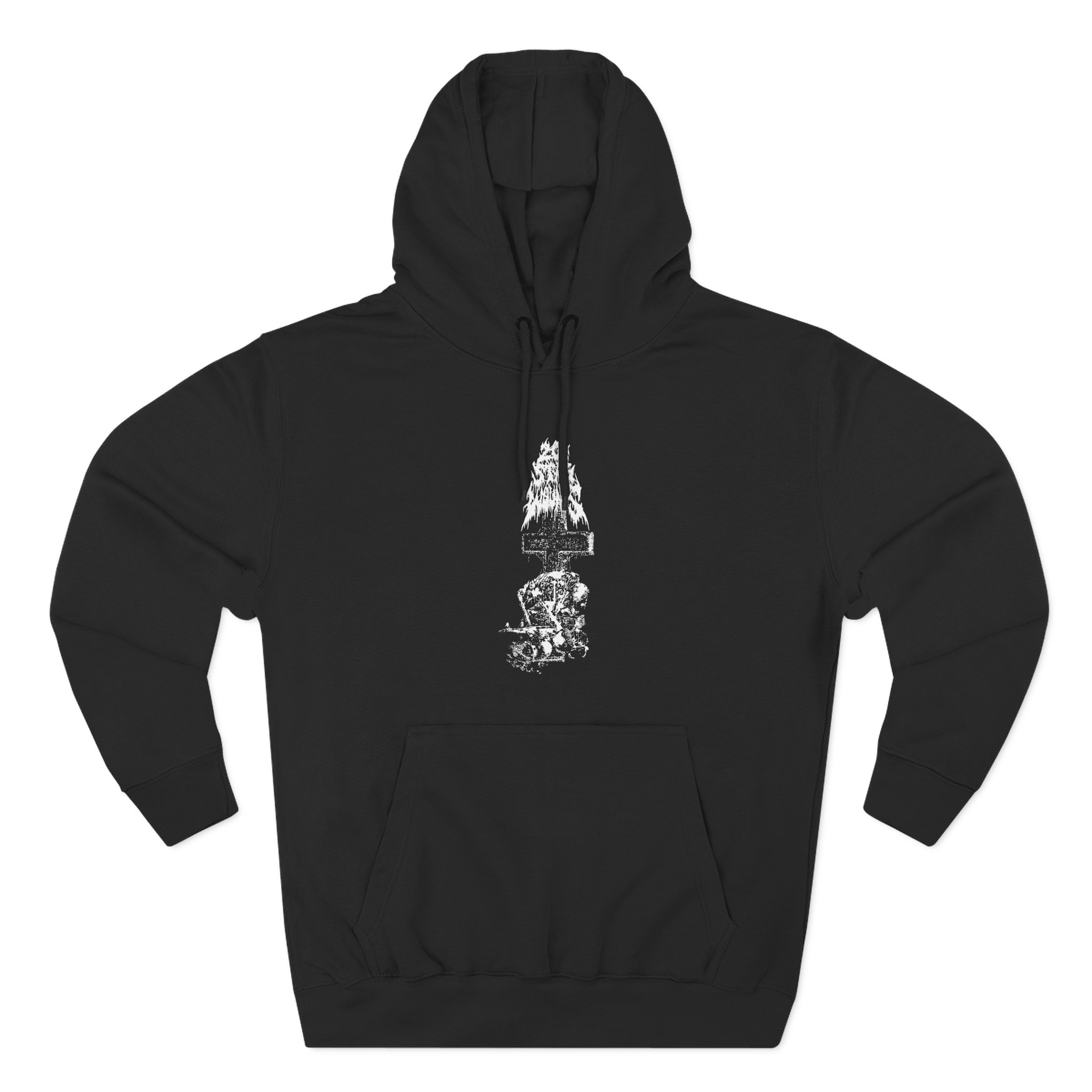 200 Stab Wounds Three-Panel Fleece Hoodie