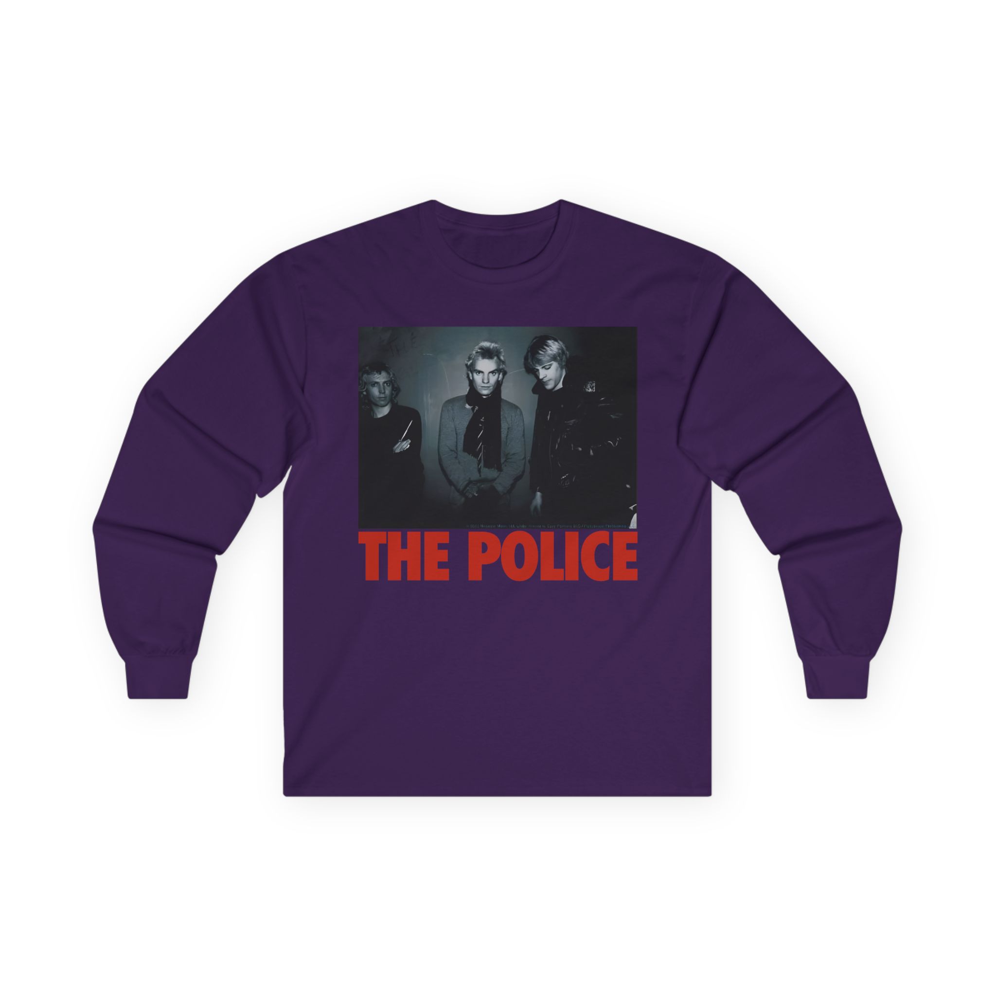 The Police Against the Wall Unisex Ultra Cotton Long Sleeve Tee