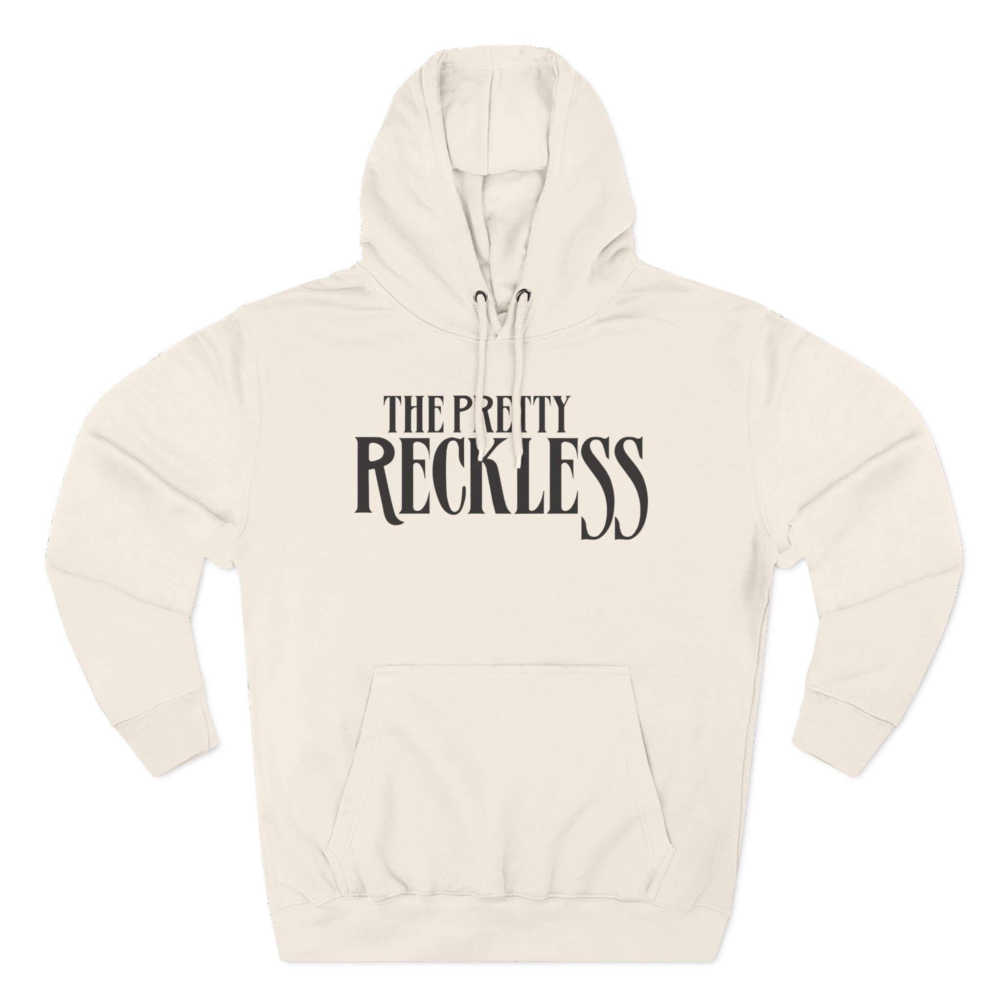 The Pretty Reckless Logo Three-Panel Fleece Hoodie