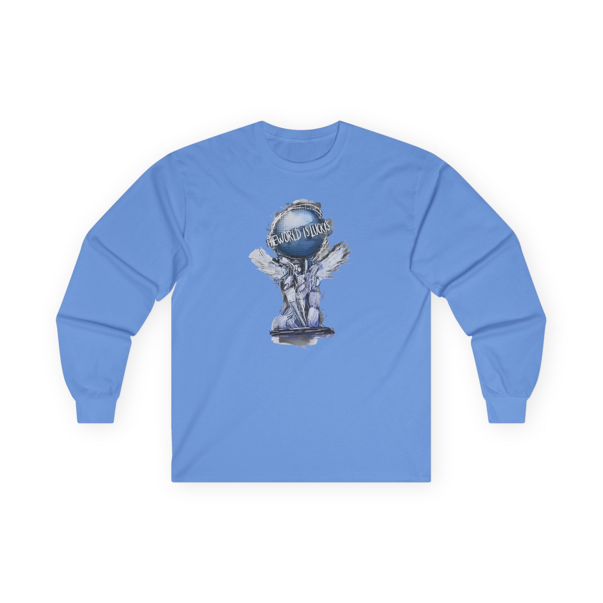 Lucki World Is Lucki's Unisex Ultra Cotton Long Sleeve Tee