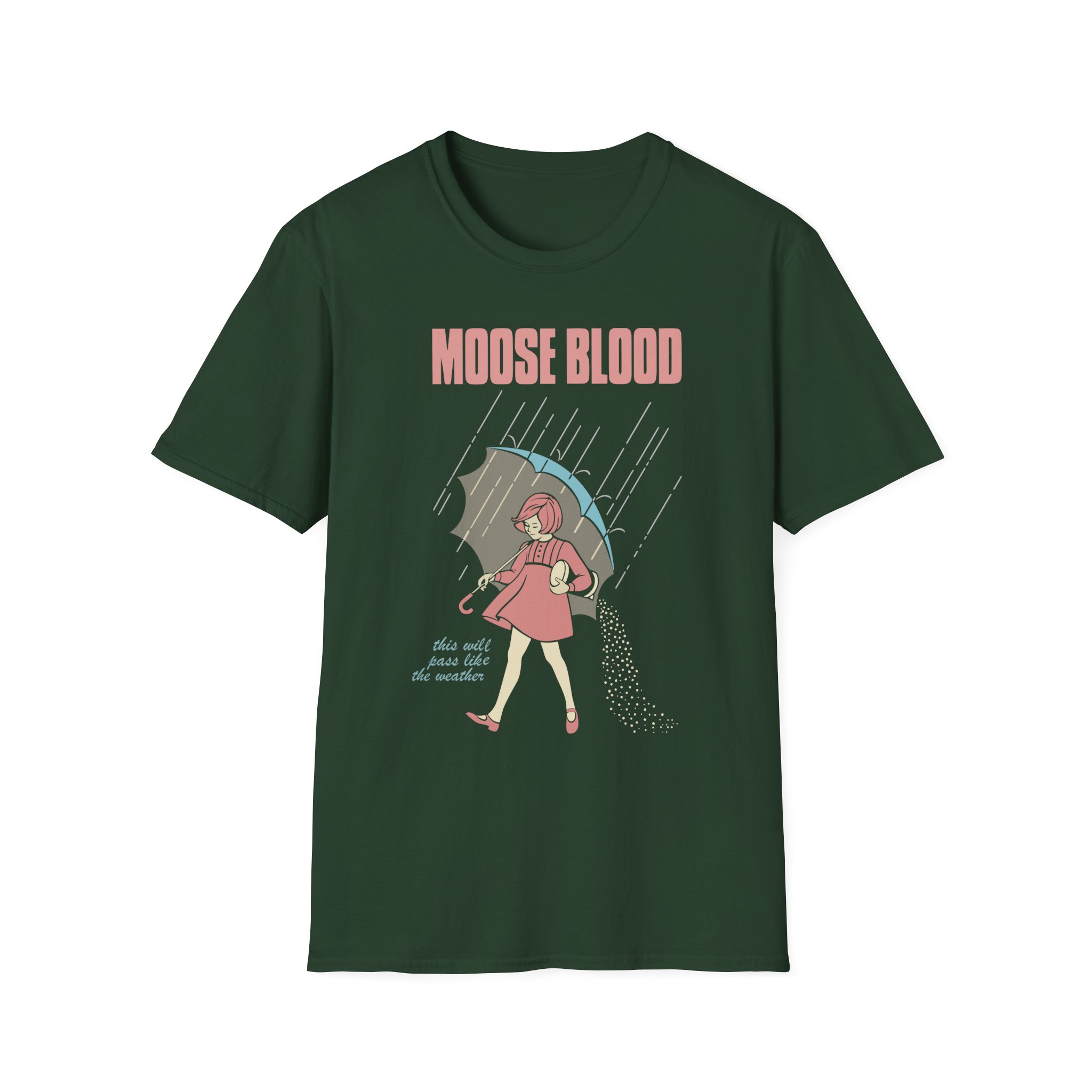 Moose Blood Emo Pop Punk Band Unisex Softstyle T-Shirt