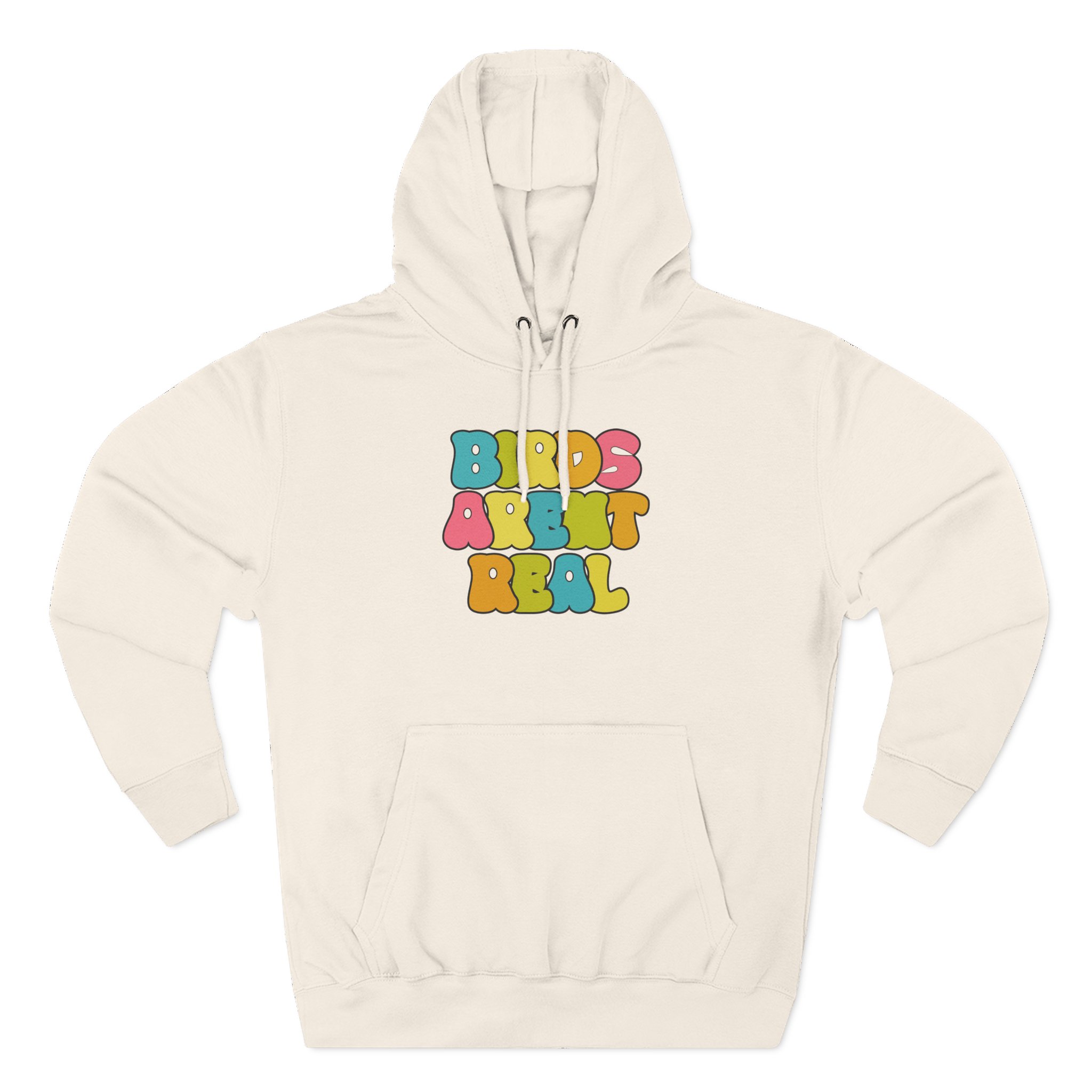 Birds Arent Real Three-Panel Fleece Hoodie