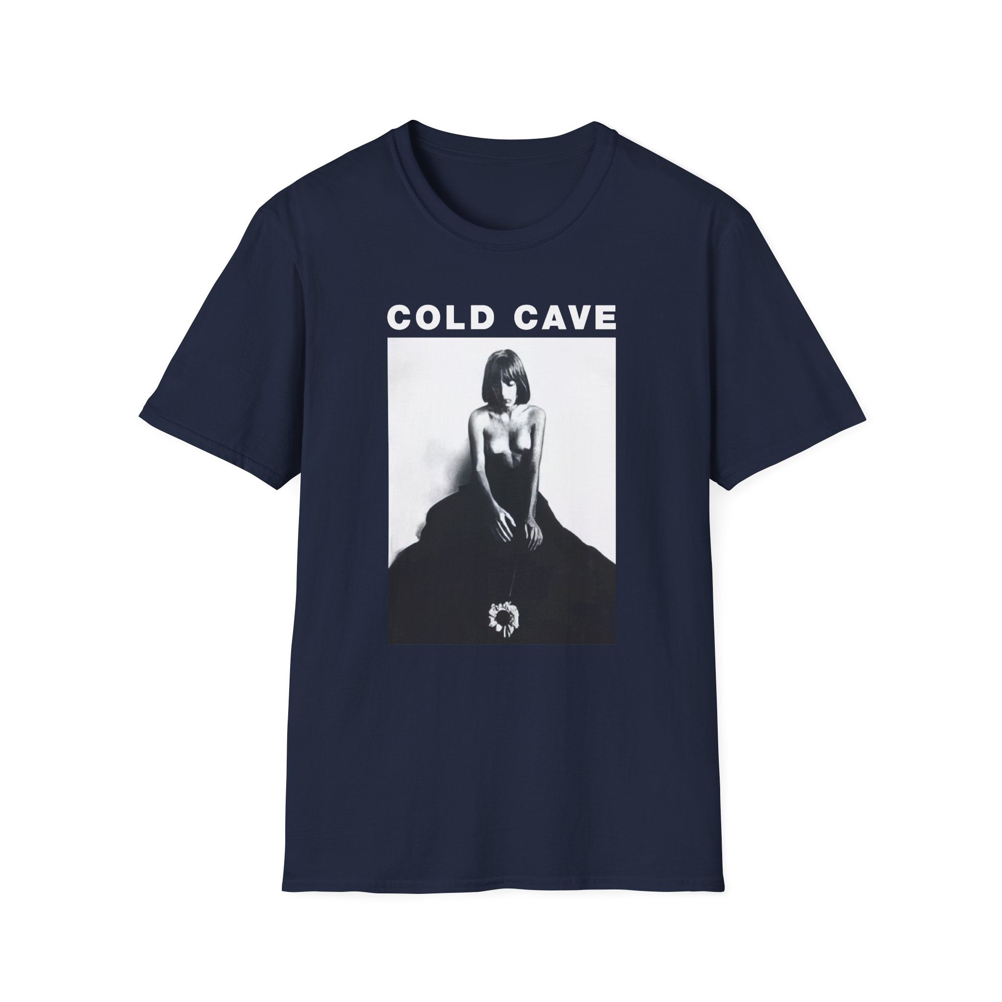 Cold Cave Sunflower Unisex Softstyle T-Shirt