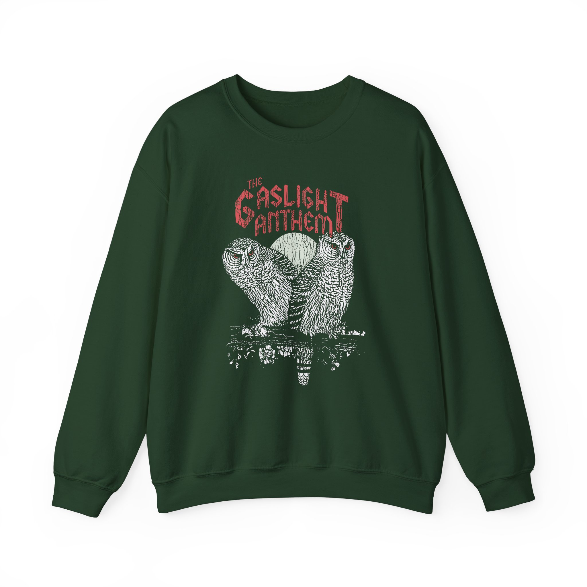 Gaslight Anthem Thrash Owls Unisex Heavy Blendâ„¢ Crewneck Sweatshirt