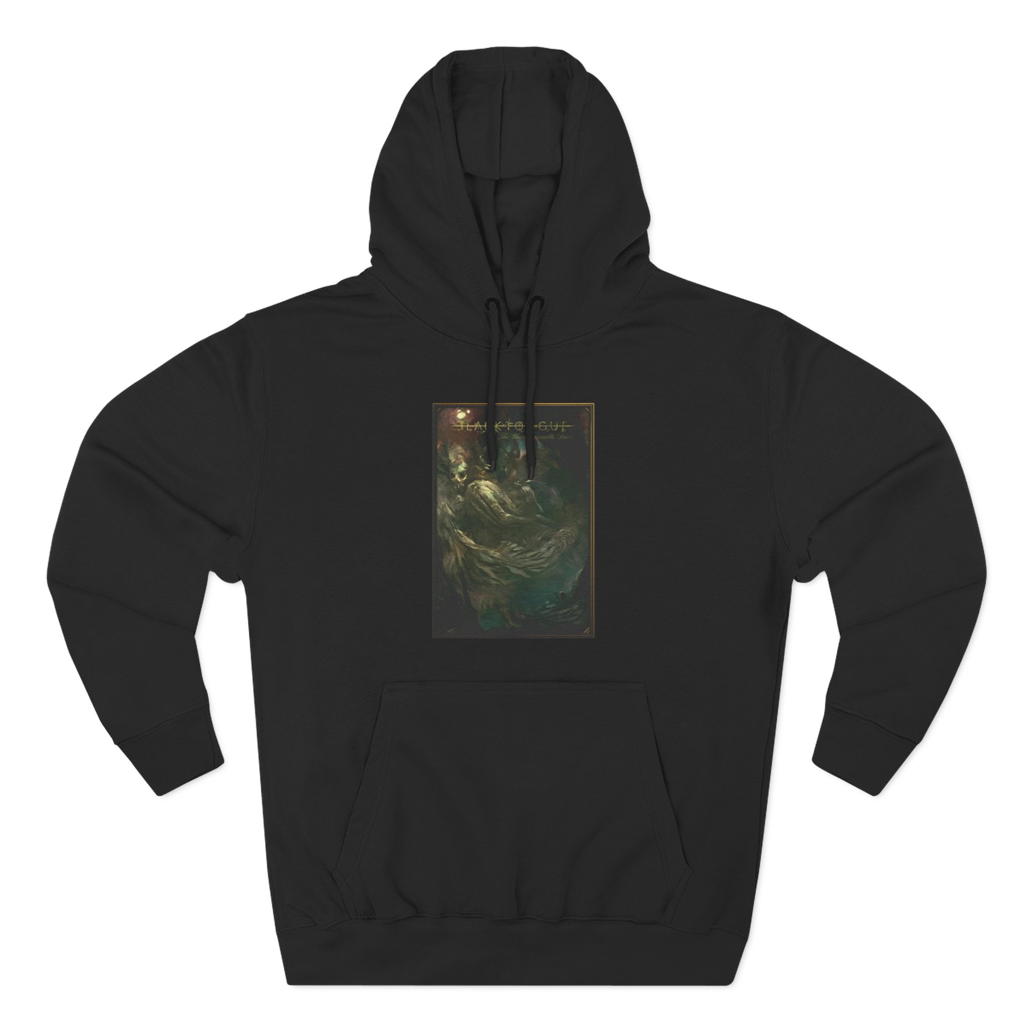 Black Tongue The Unconquerable Dark Three-Panel Fleece Hoodie