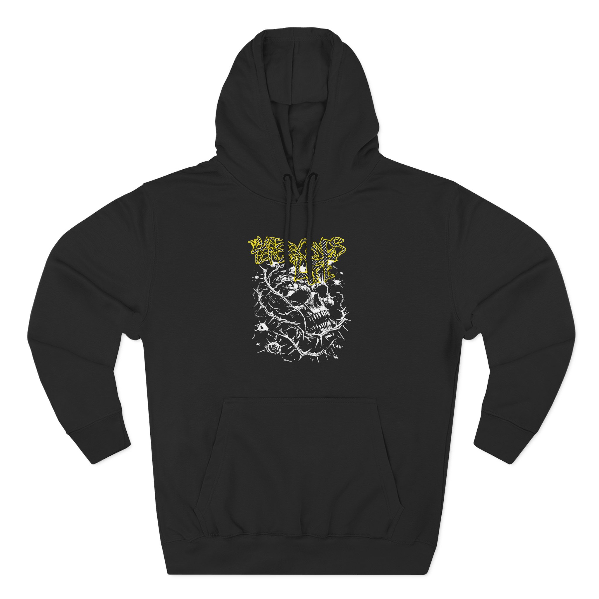 The Last Ten Seconds of Life Three-Panel Fleece Hoodie