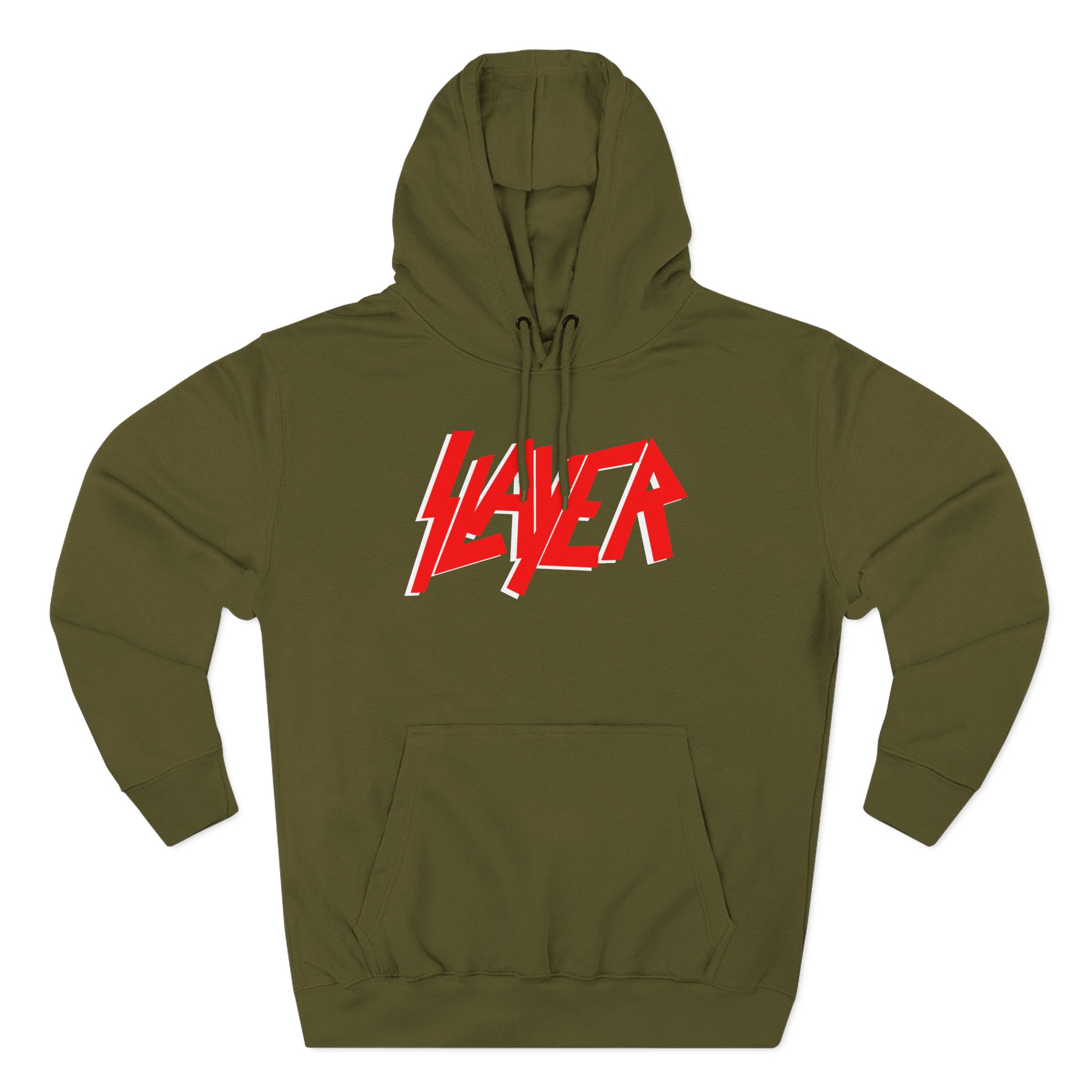 Slayer Logo Three-Panel Fleece Hoodie