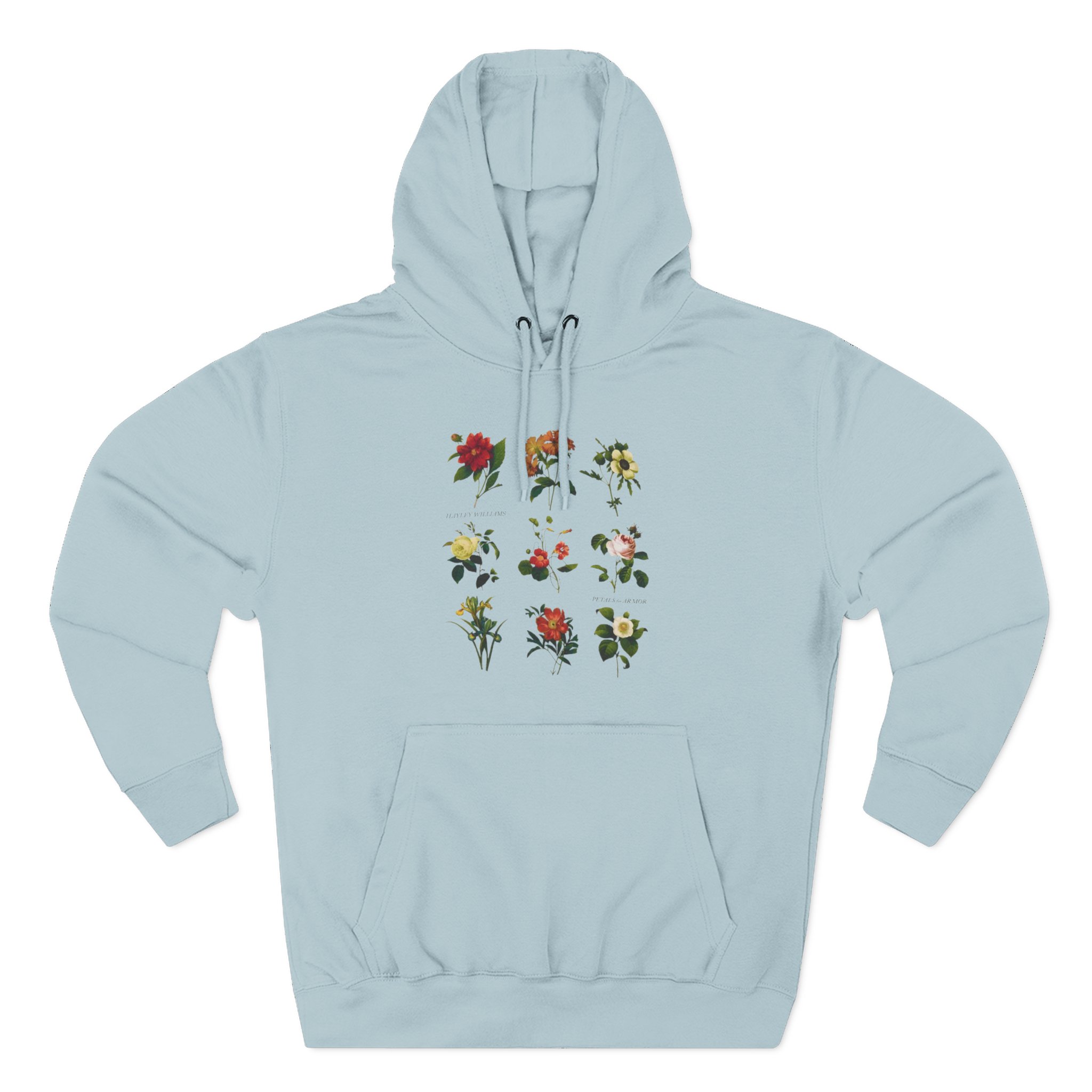 Hayley Williams Petals for Armor Floral Girls Three-Panel Fleece Hoodie