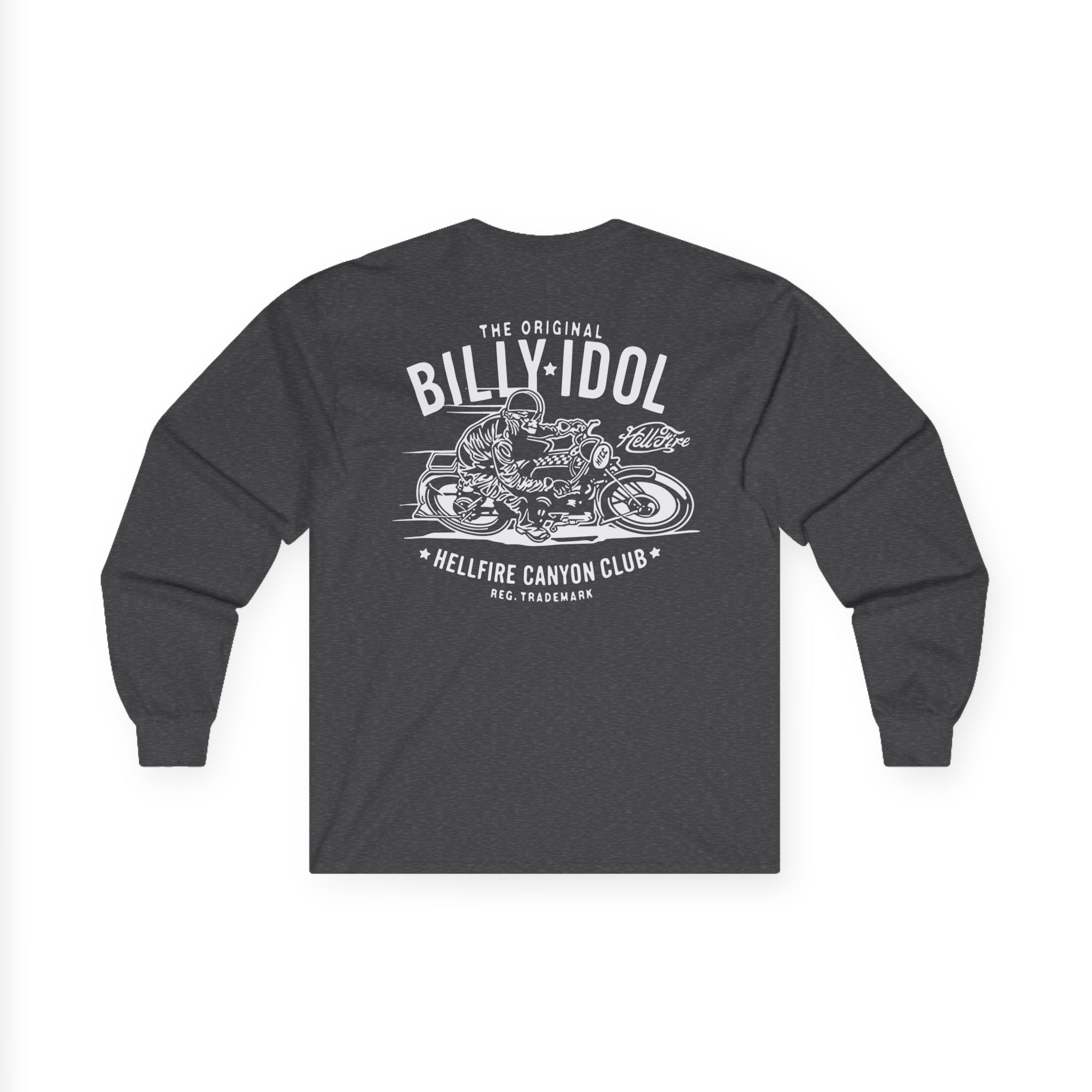 Billy Idol the Original Hellfire Canyon Club Unisex Ultra Cotton Long Sleeve Tee