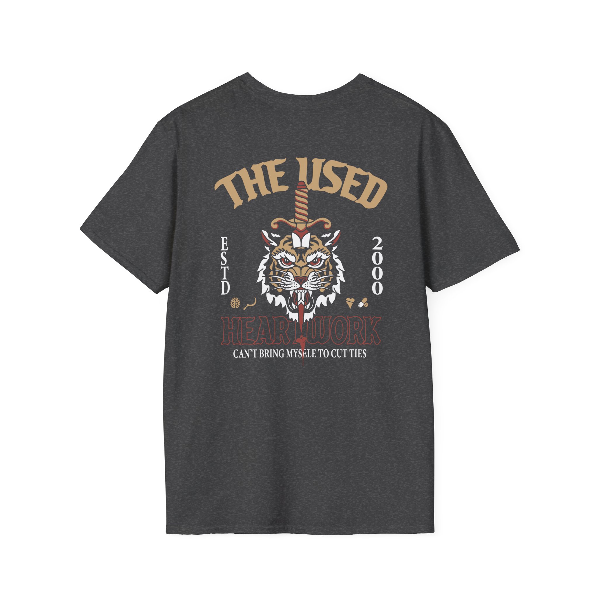 The Used Self Titled 25 Year Unisex Softstyle T-Shirt