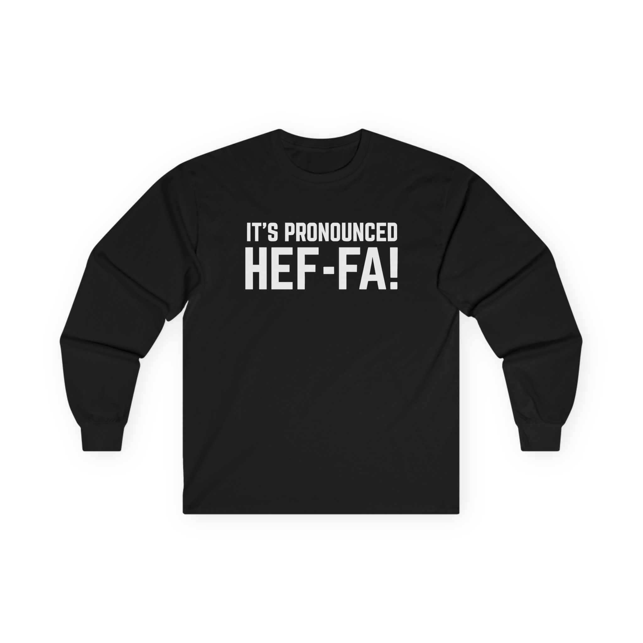 Hef Unisex Ultra Cotton Long Sleeve Tee